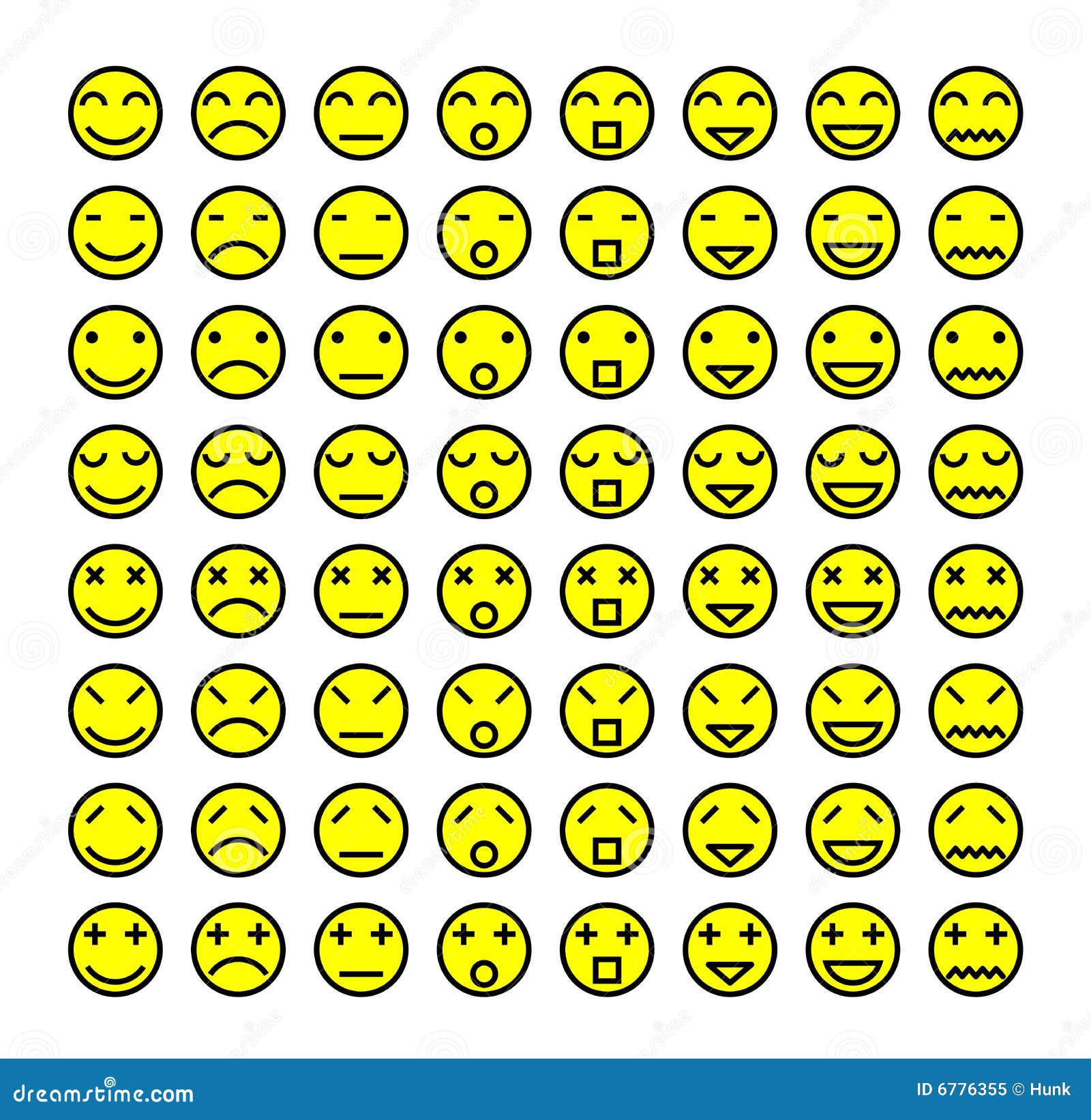 Expression icon stock vector. Illustration of mouth, happy - 6776355