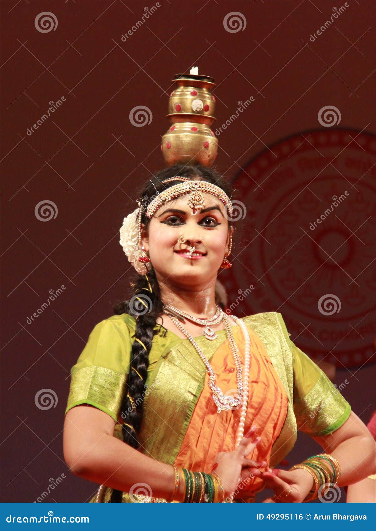 Expressions of Indian Classical Dances Editorial Photo - Image of hairstyle,  dress: 49295116
