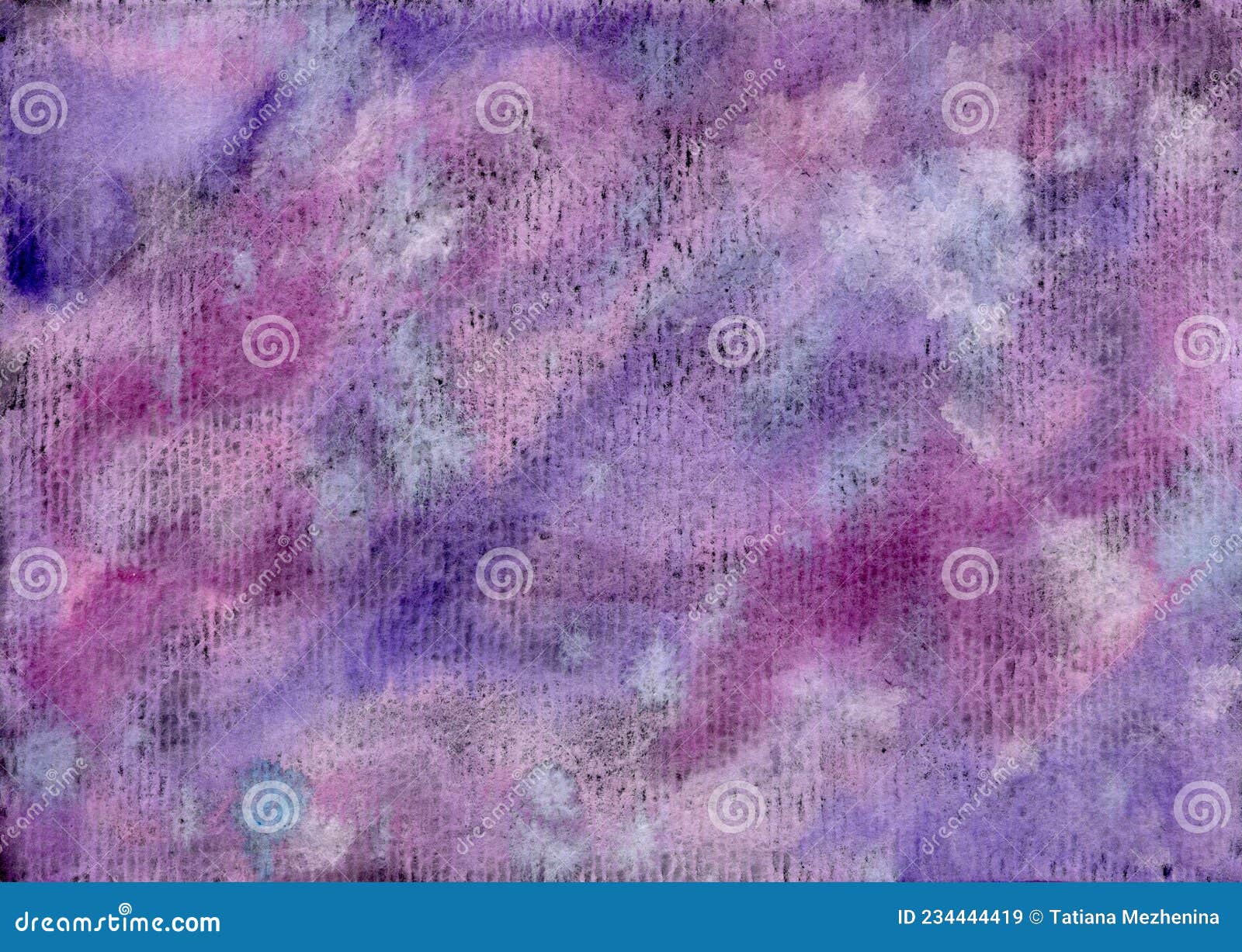 Expressive Blue and Purple Watercolor Background Stock Image - Image of ...