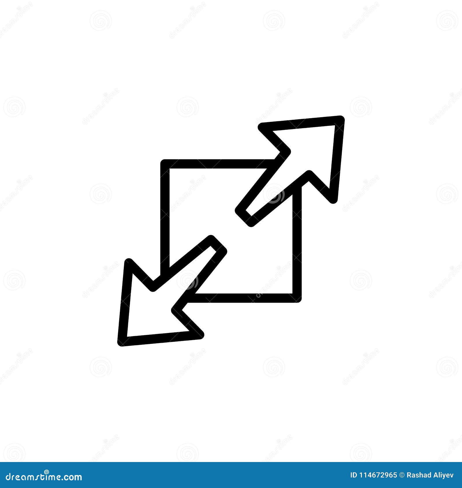 Extension Sign Icon. Element of Minimalistic Icons for Mobile Concept