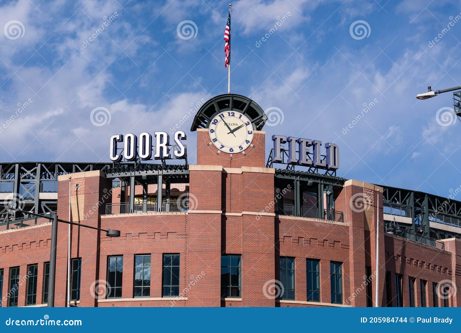Exterior of Coors Field in Denver Colorado Editorial Stock Image - Image of  states, stadium: 205984744