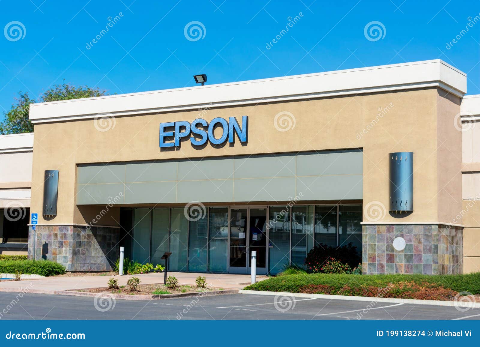 Exterior of Seiko Epson Corporation Silicon Valley Office Editorial Stock  Image - Image of american, business: 199138274
