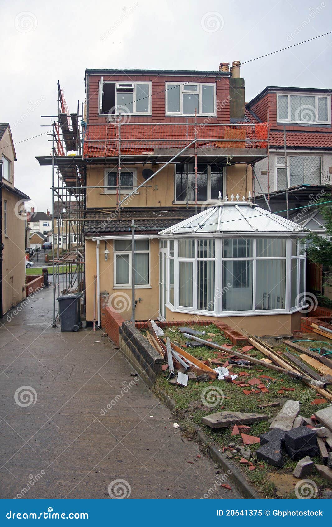 exterior of house with dormer