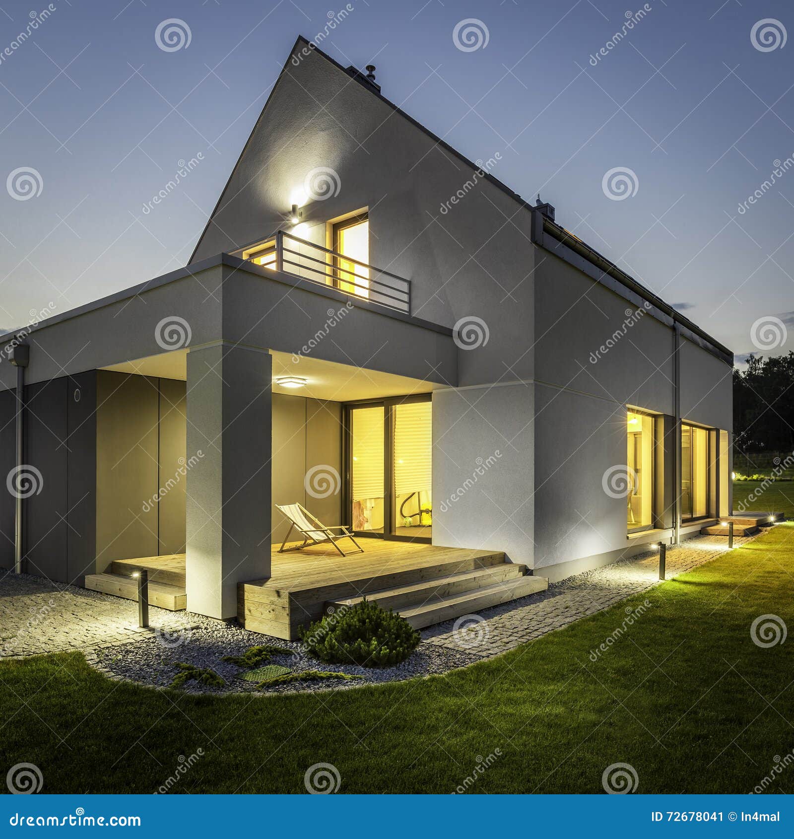 contemporary exterior lighting