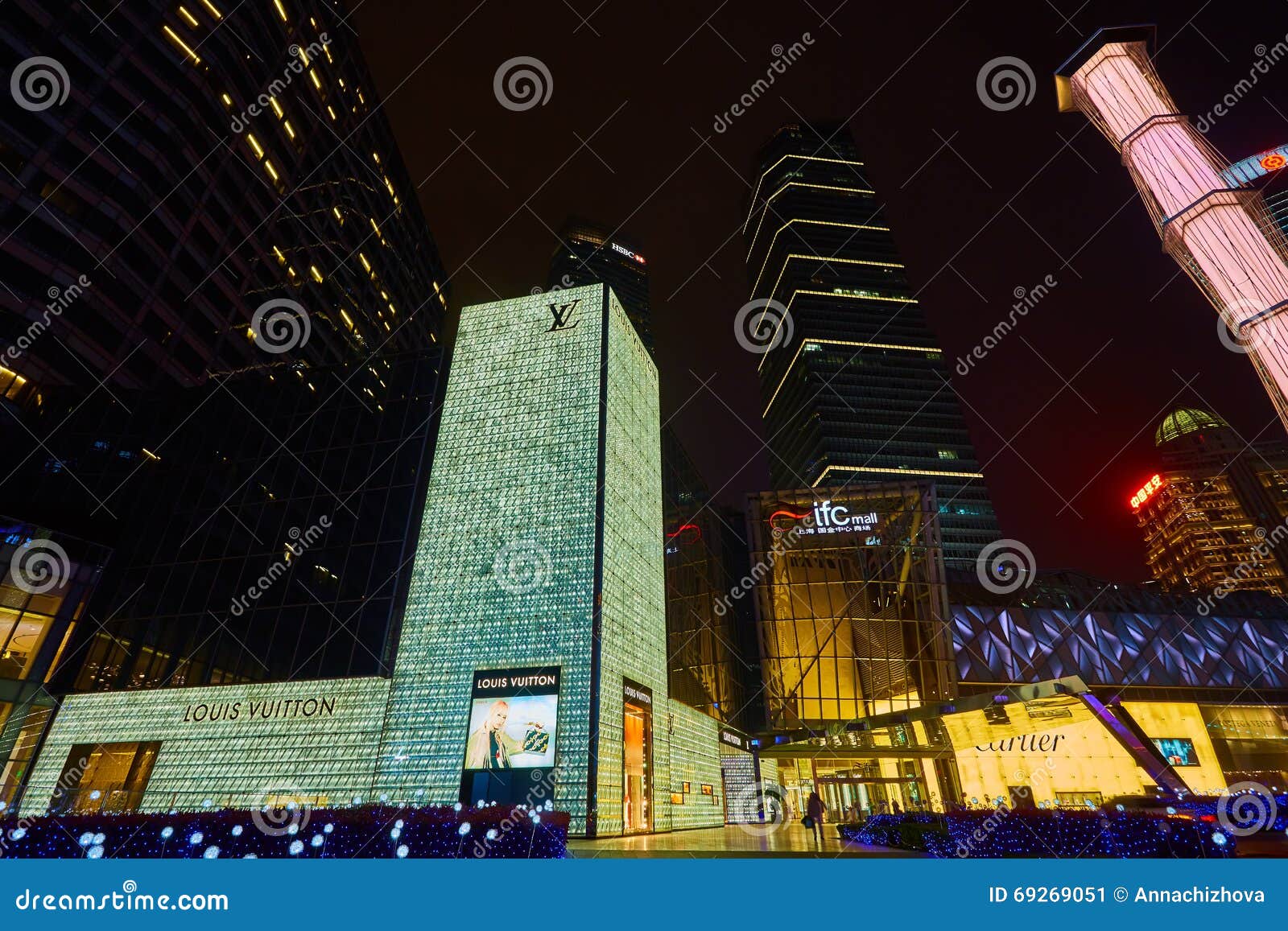 Exterior Of A Louis Vuitton Store In Nanjing Road Shanghai Editorial Photo - Image of brand ...