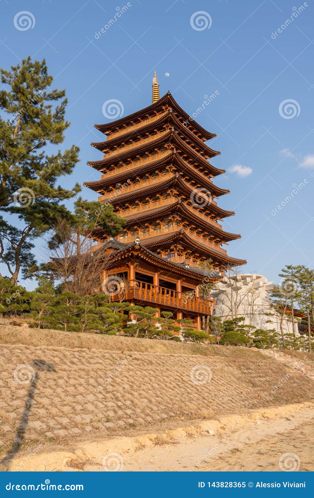  Pagoda  In Gyeongju South Korea  Stock Image Image of 