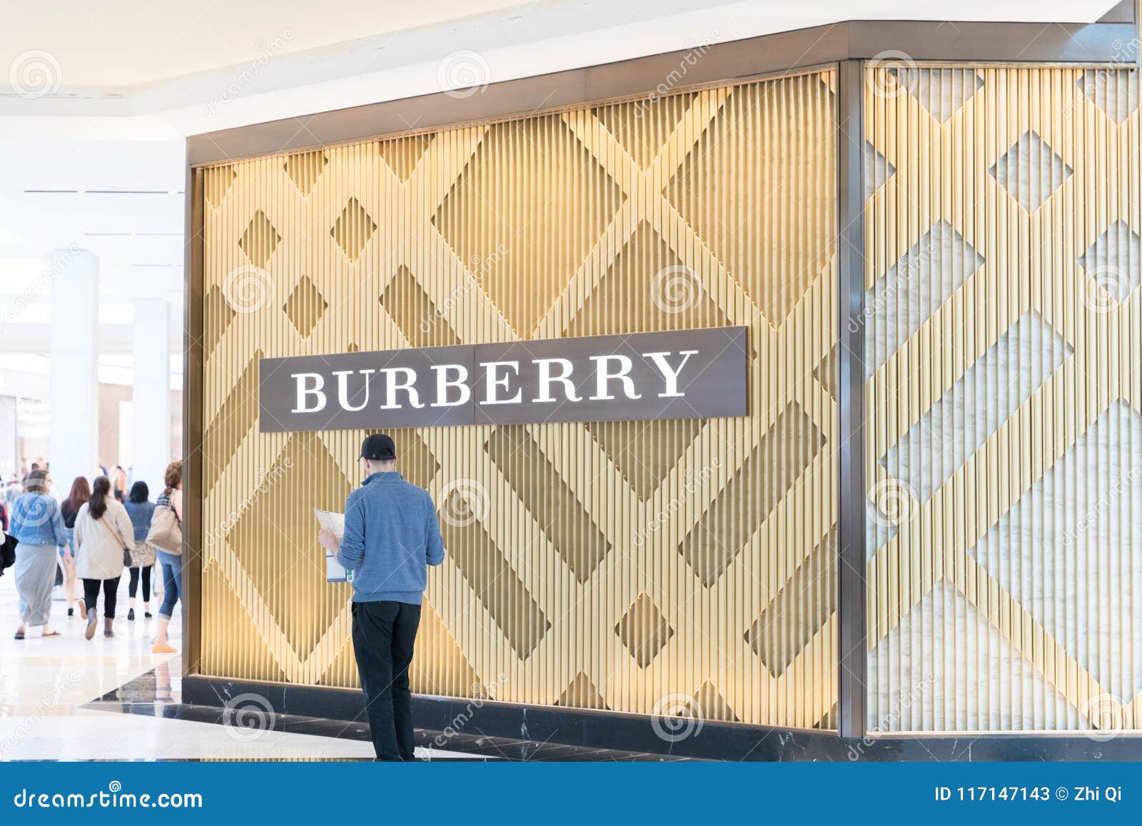 the burberry store