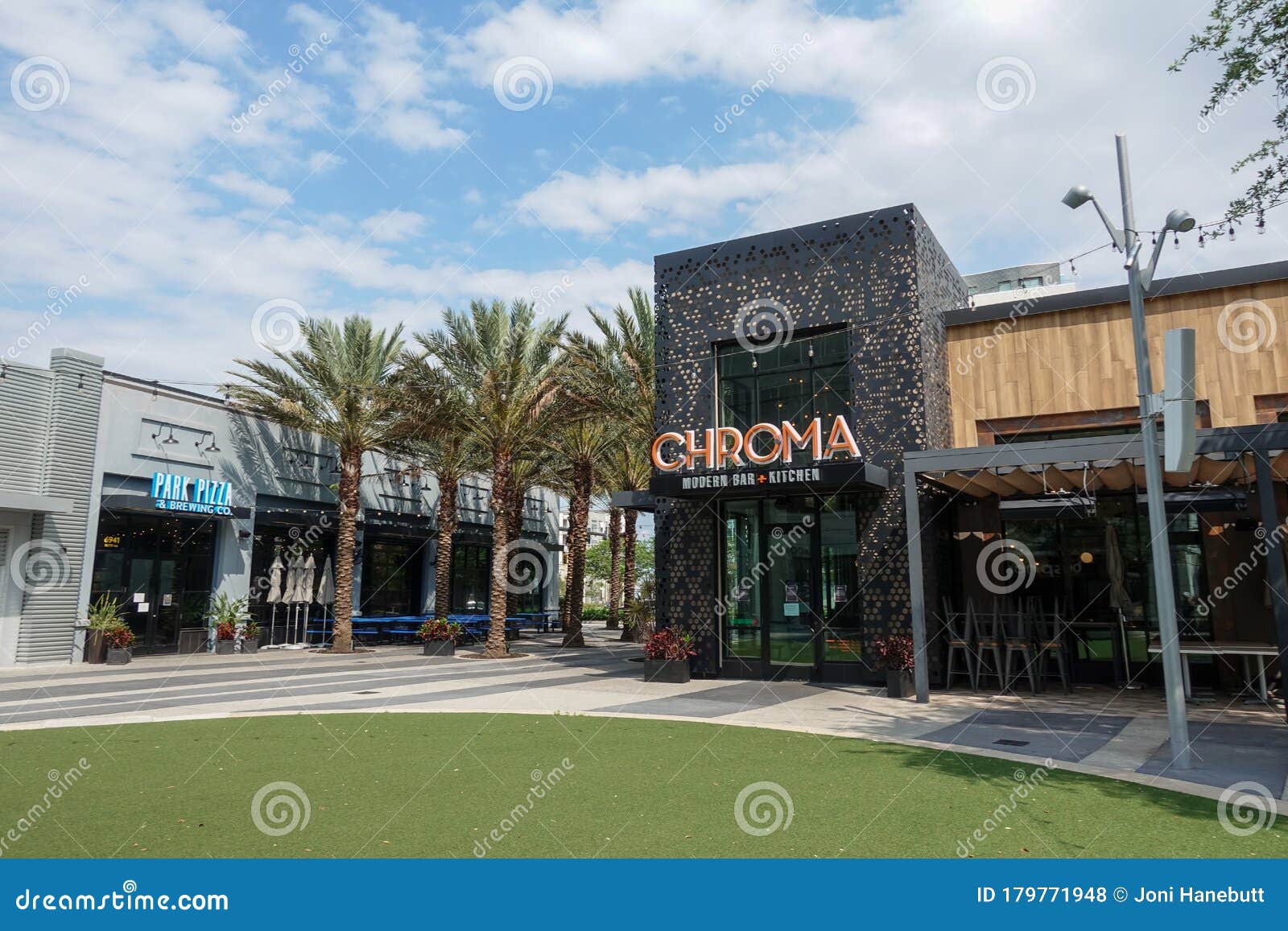The Exterior of the Small Plate Modern Restaurant and Bar Chroma Editorial  Stock Photo - Image of america, contemporary: 179771948