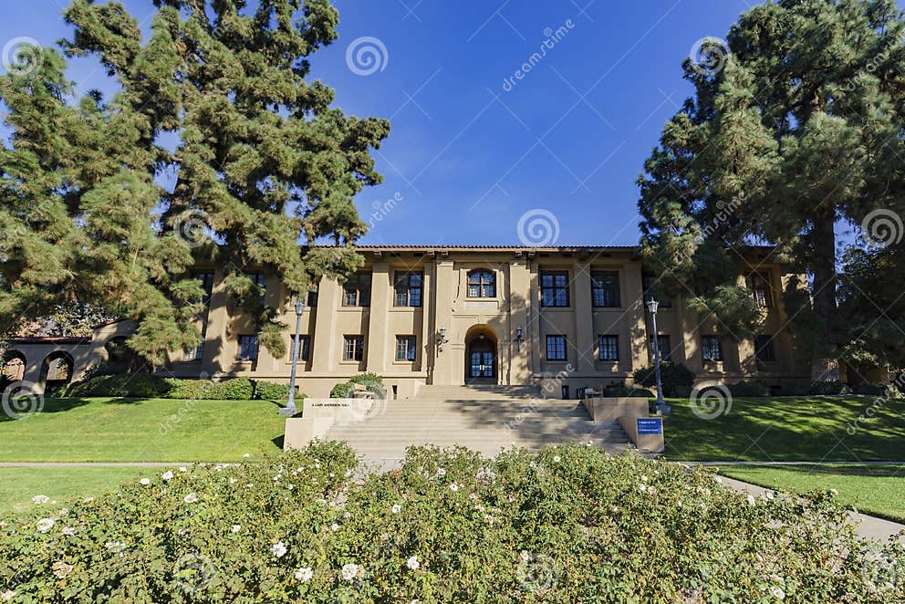 Exterior View of the Citrus Experiment Station of UC Riverside Stock