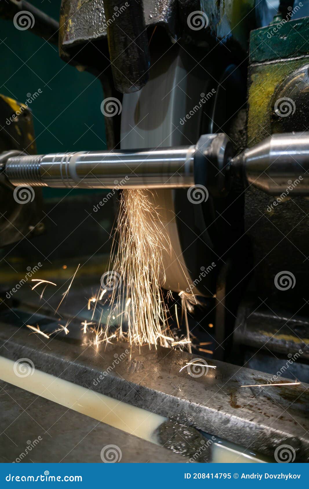 External Grinding of a Cylindrical Shaft on a Cylindrical Grinding