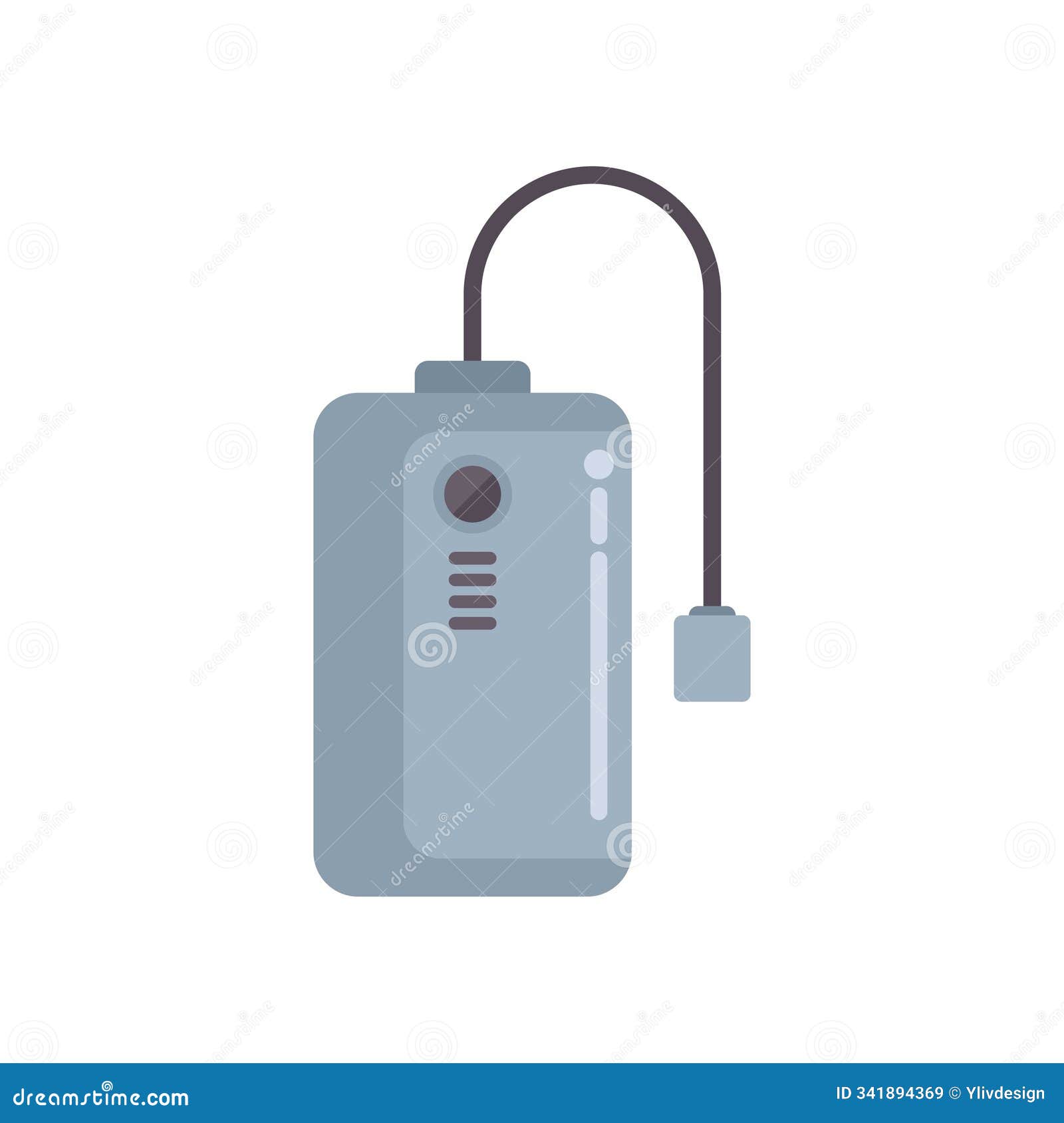 External Hard Drive Connecting To Computer Via Usb Cable Stock