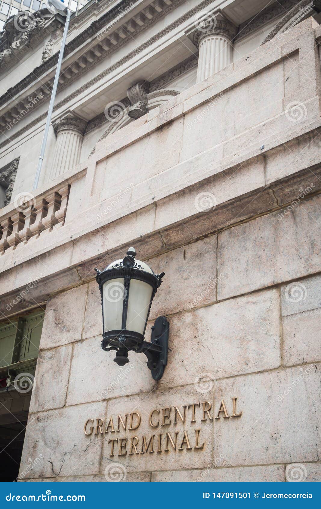 external registration of the grand central terminal station in manhattan