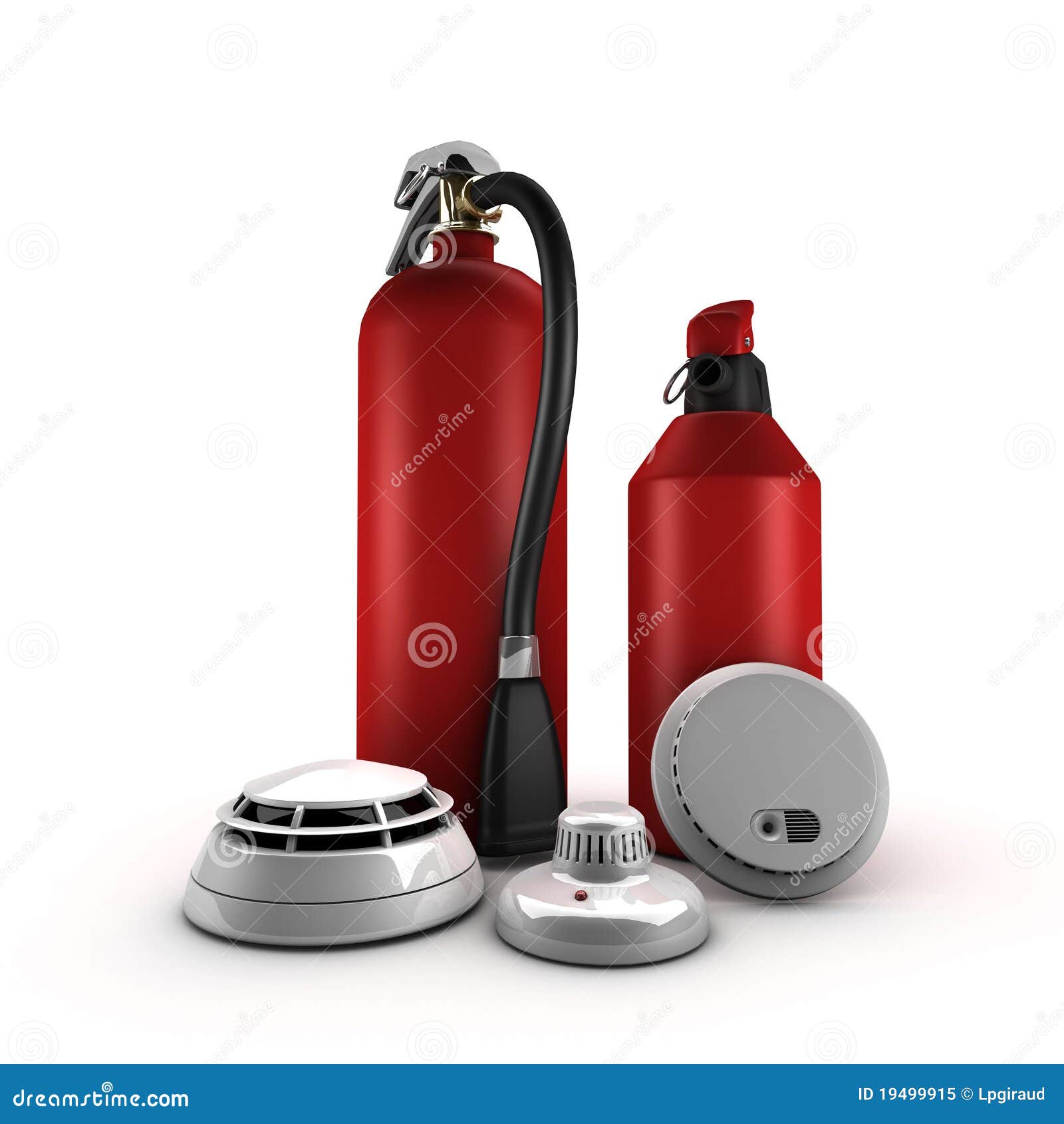 extinguisher and fire detection
