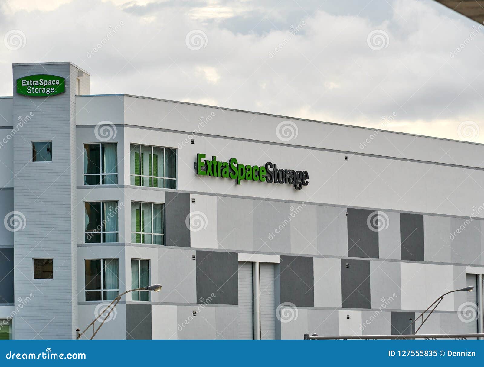 Extra Space Storage Facility Editorial Image Image of architecture