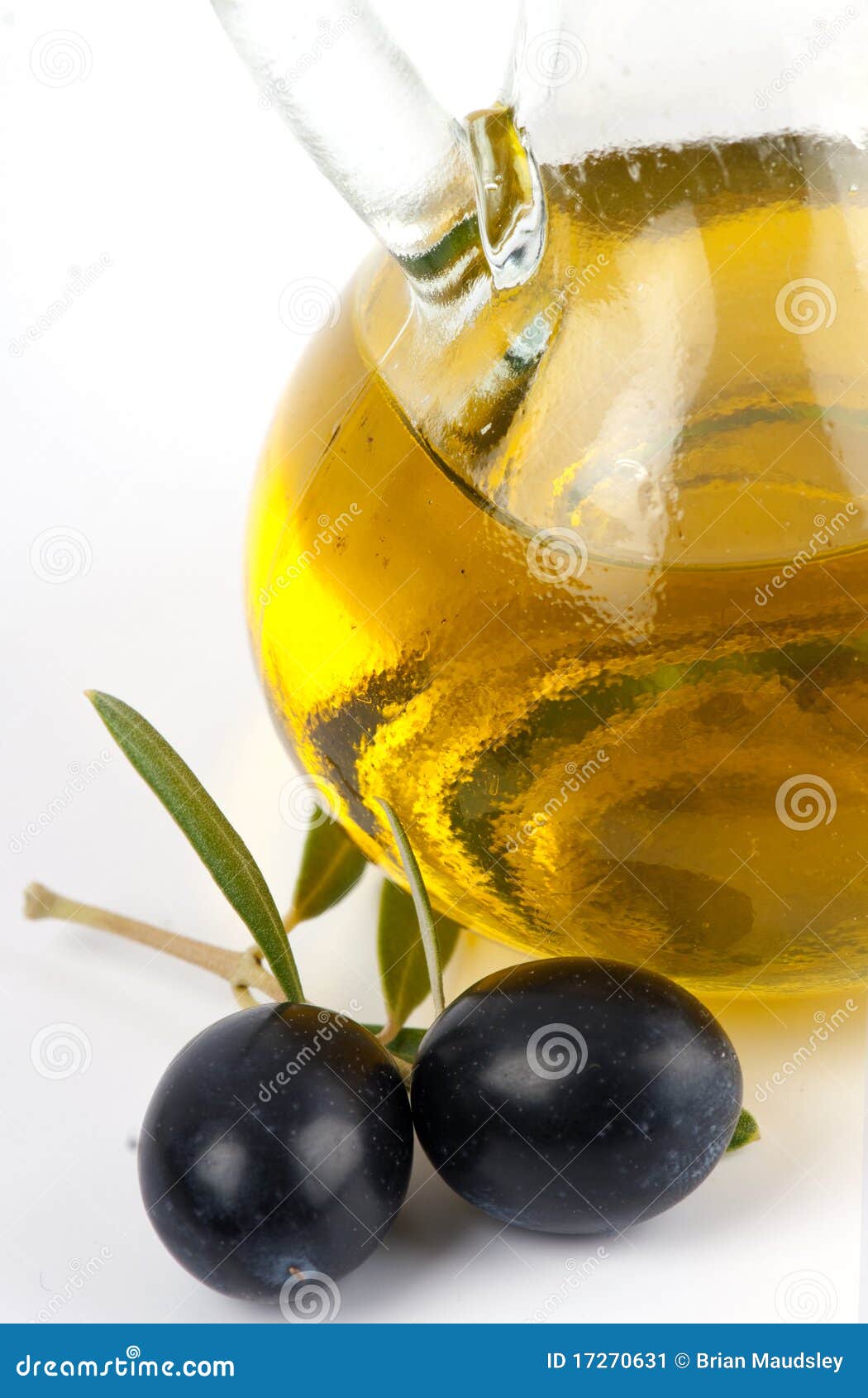 Extra Virgin Olive Oil with Black Olives. Stock Image Image of cold
