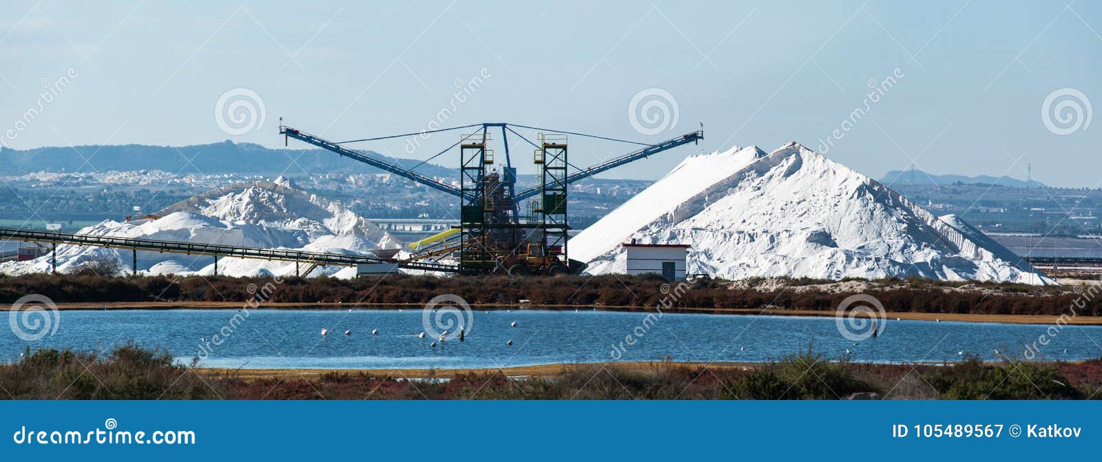 extraction of salt in torrevieja, spain