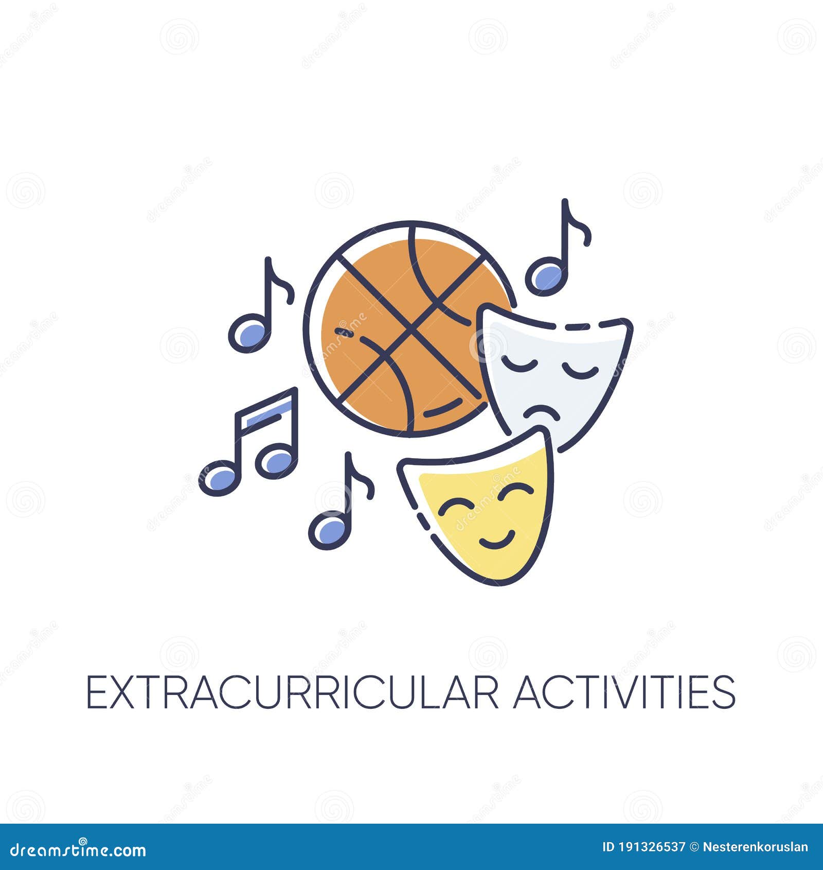 Extracurricular Cartoons Illustrations Vector Stock Images 608 activity-illustration-clip-art-library