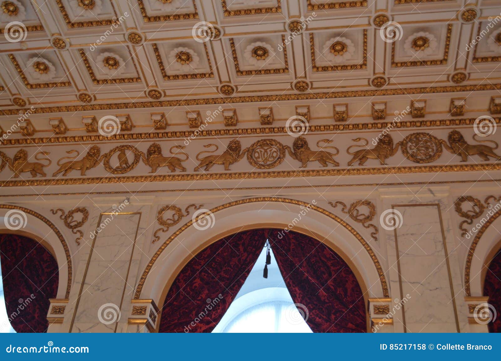 Extravagant Ceiling Tiles Stock Photo Image Of Copenhagen 85217158