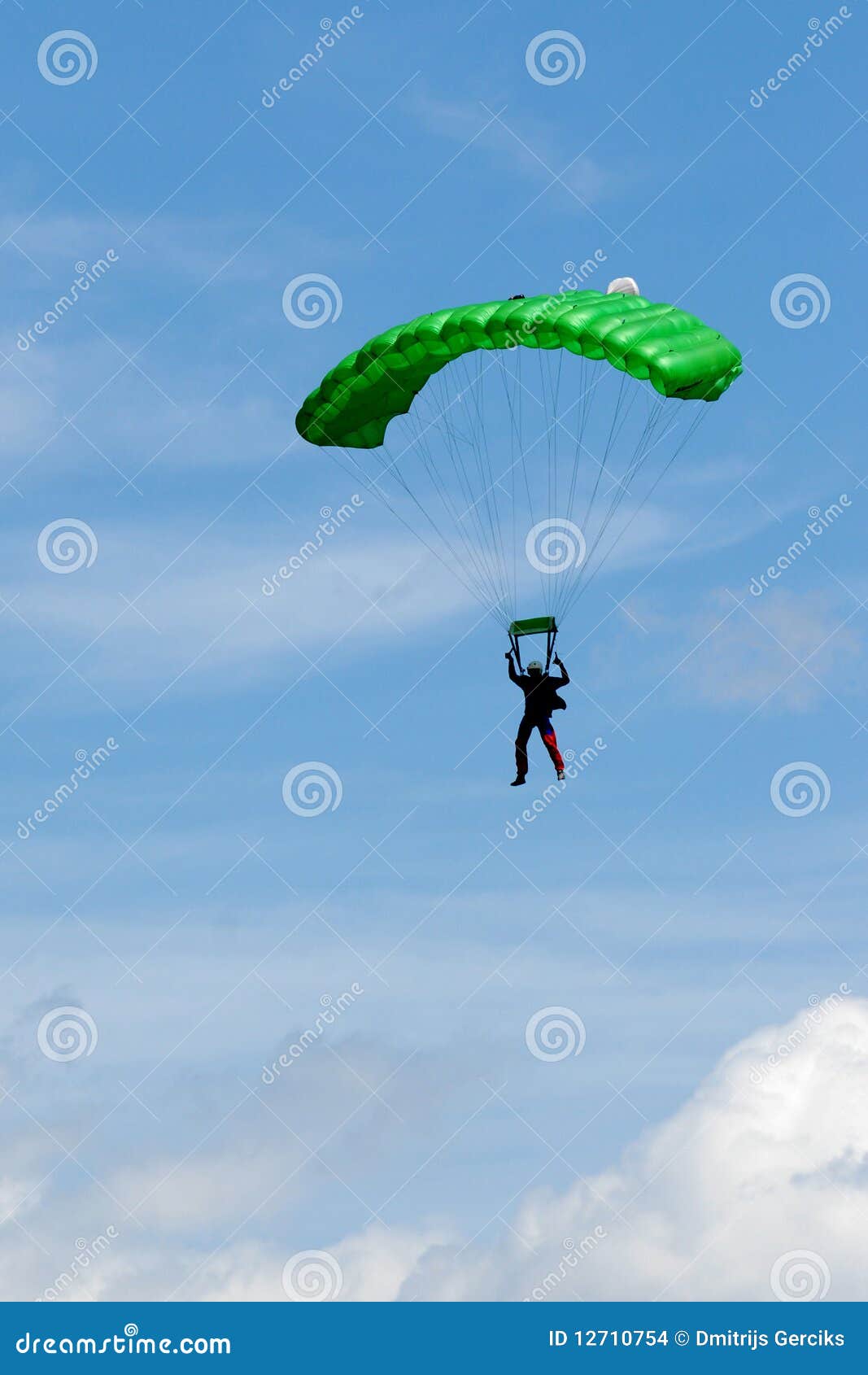 extreem sports. parachuting