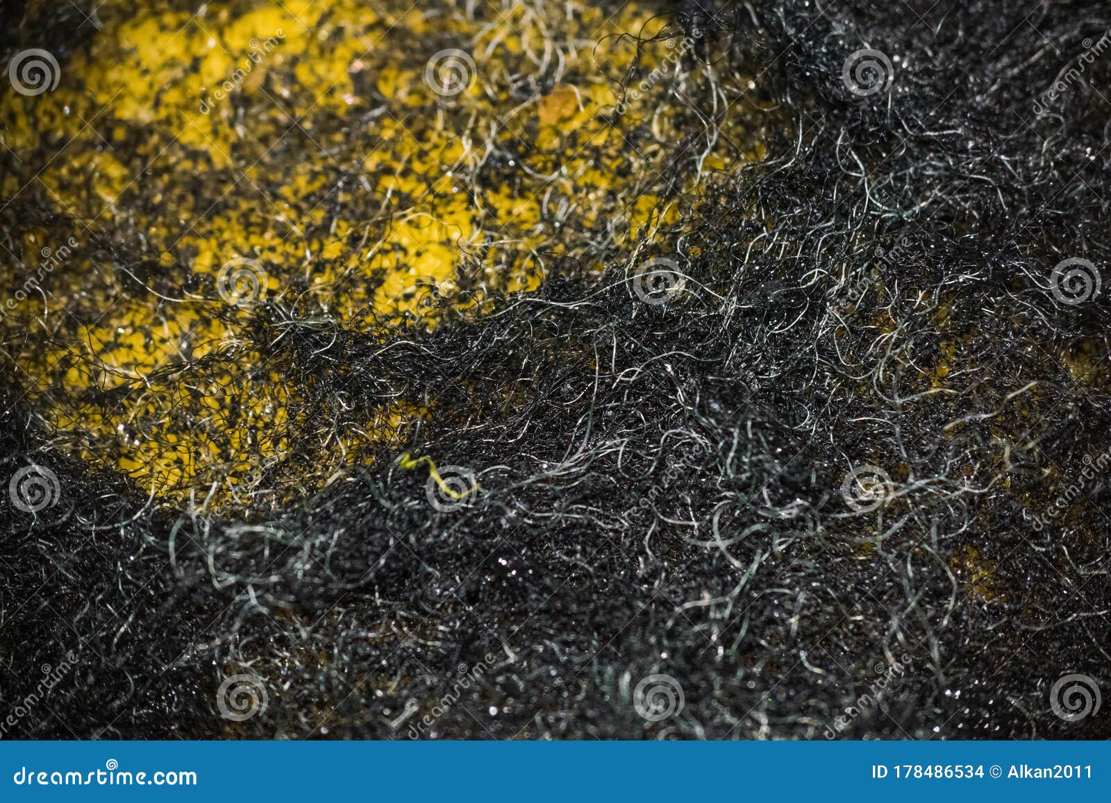 Close Up of an Old Kitchen Sponge Stock Photo Image of fiber