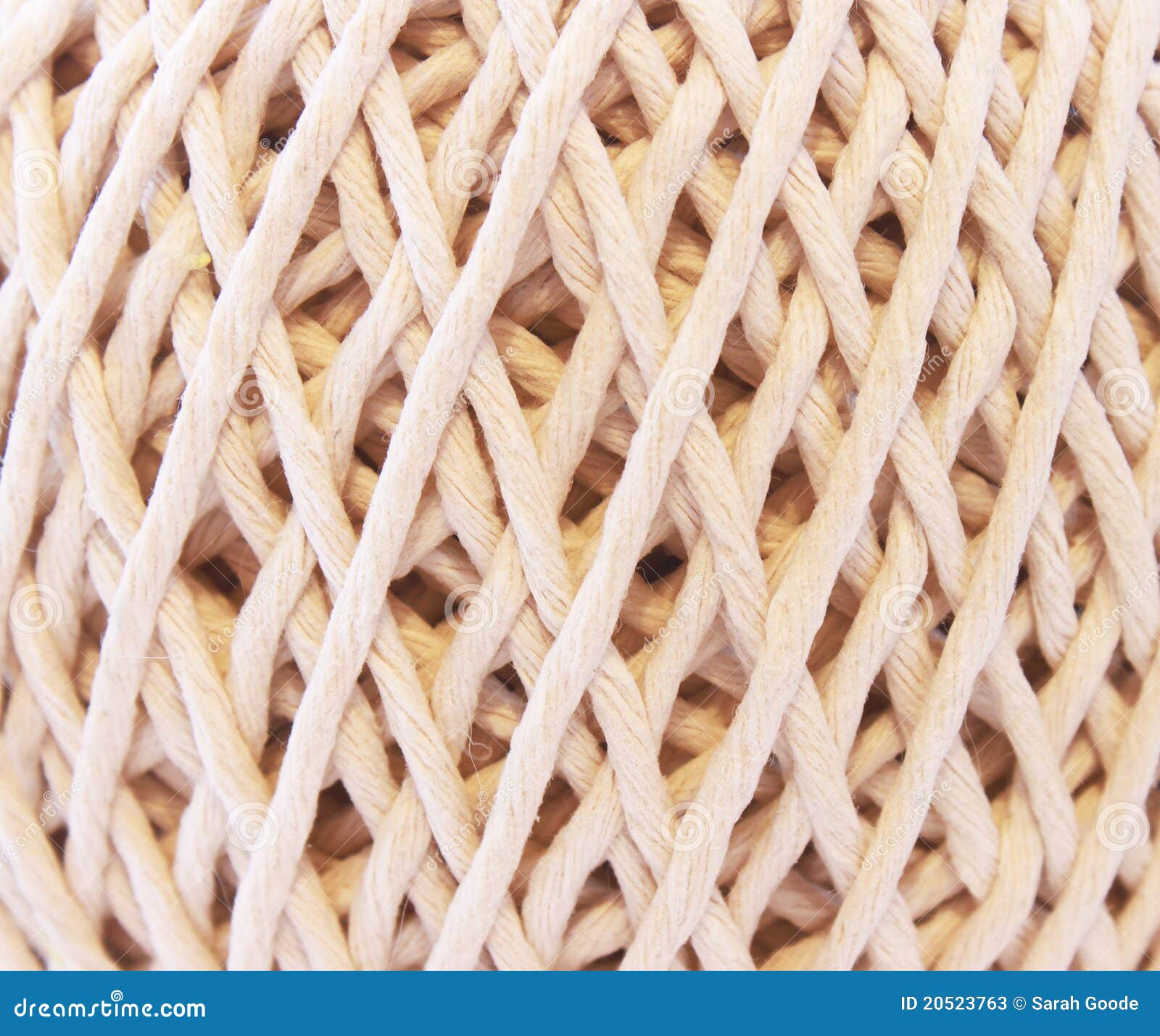 Extreme Close Up of String Texture Stock Image Image of background