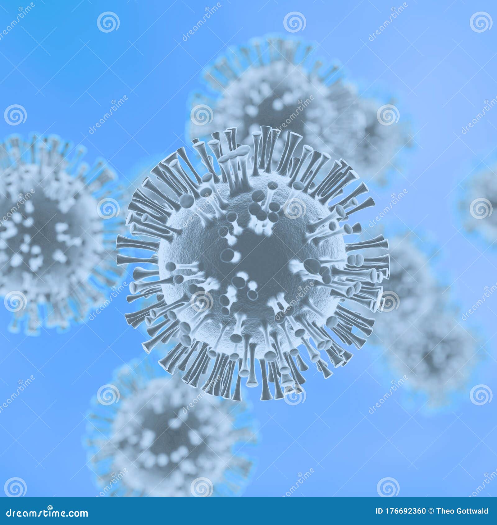 coronavirus closeup 