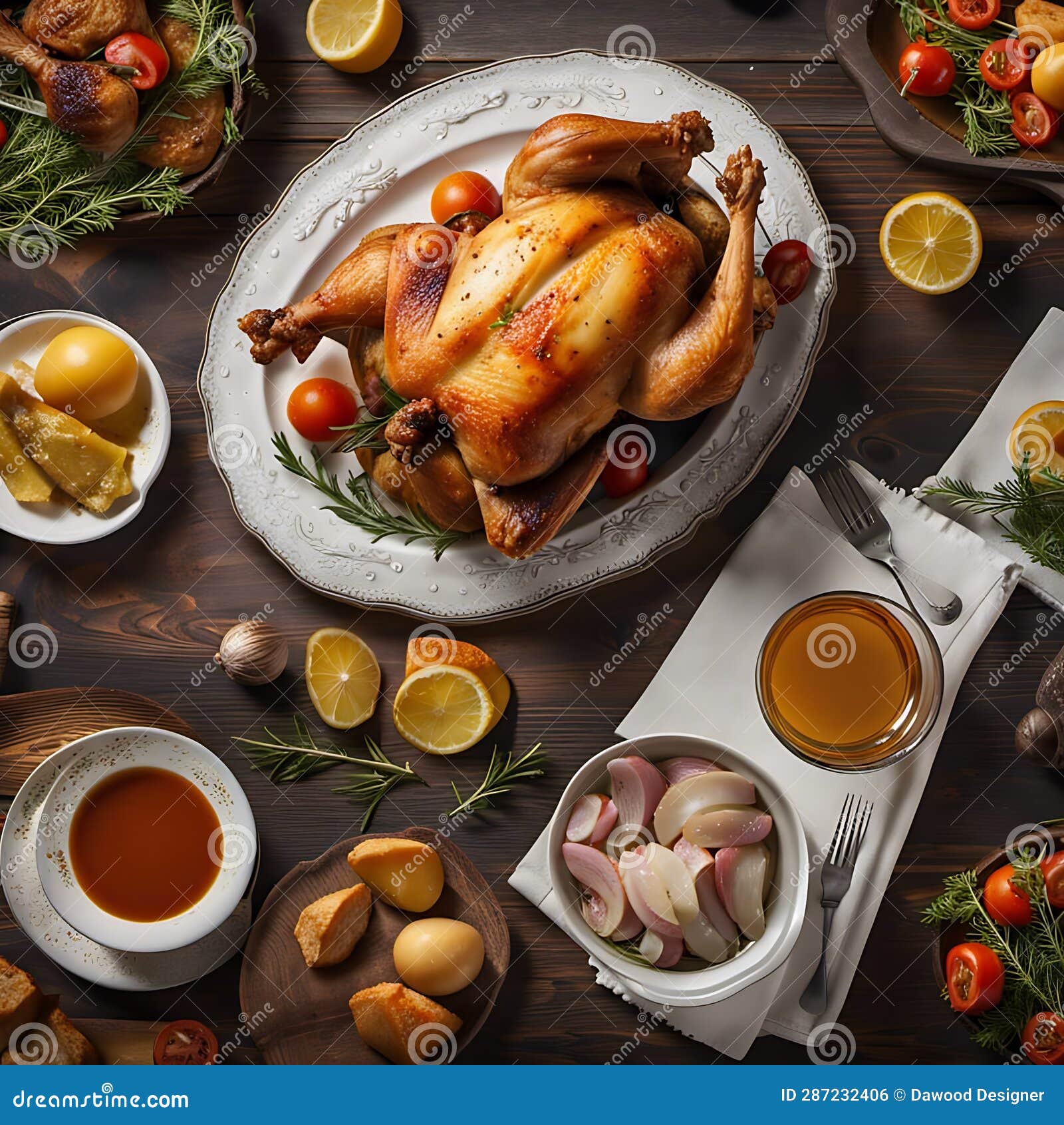 photo of an extreme shot of full chicken. generated by ai