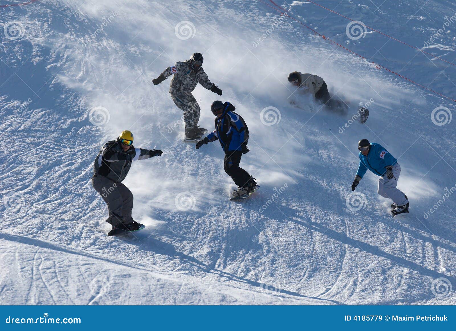 Extreme snowboarding race editorial stock image. Image of exhilaration