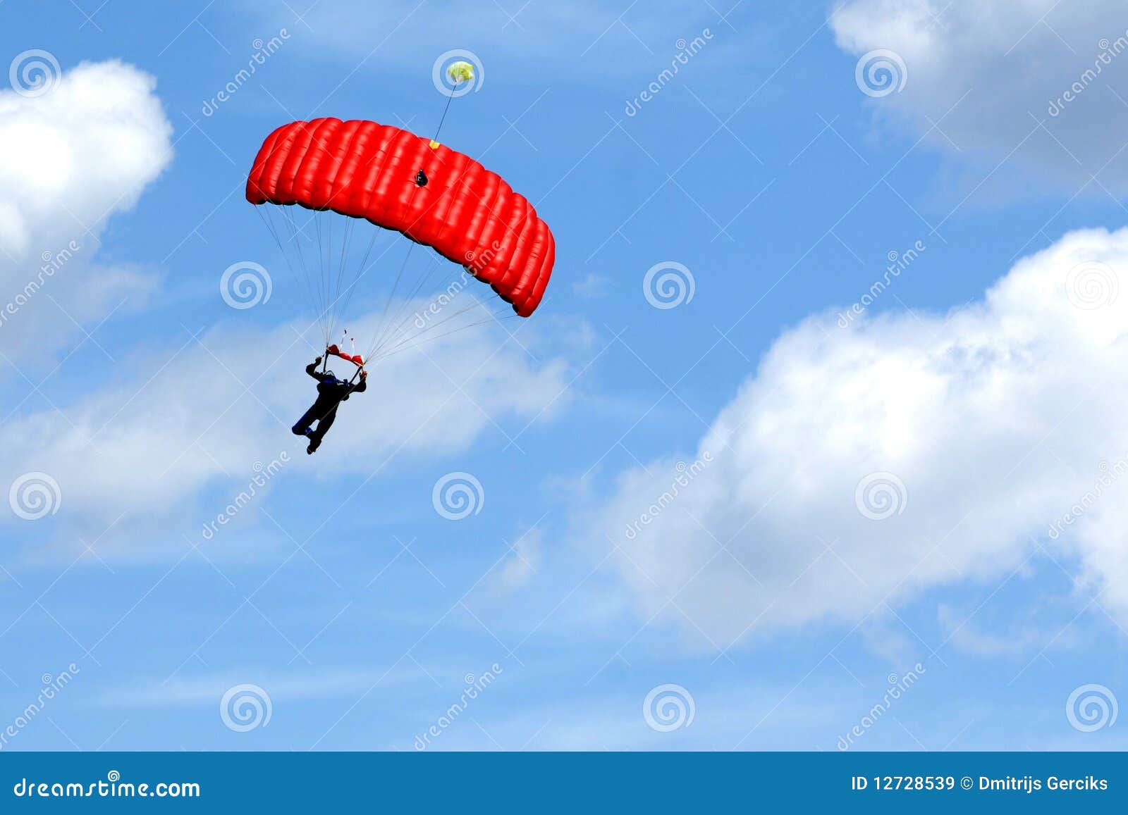 extreme sports. parachuting