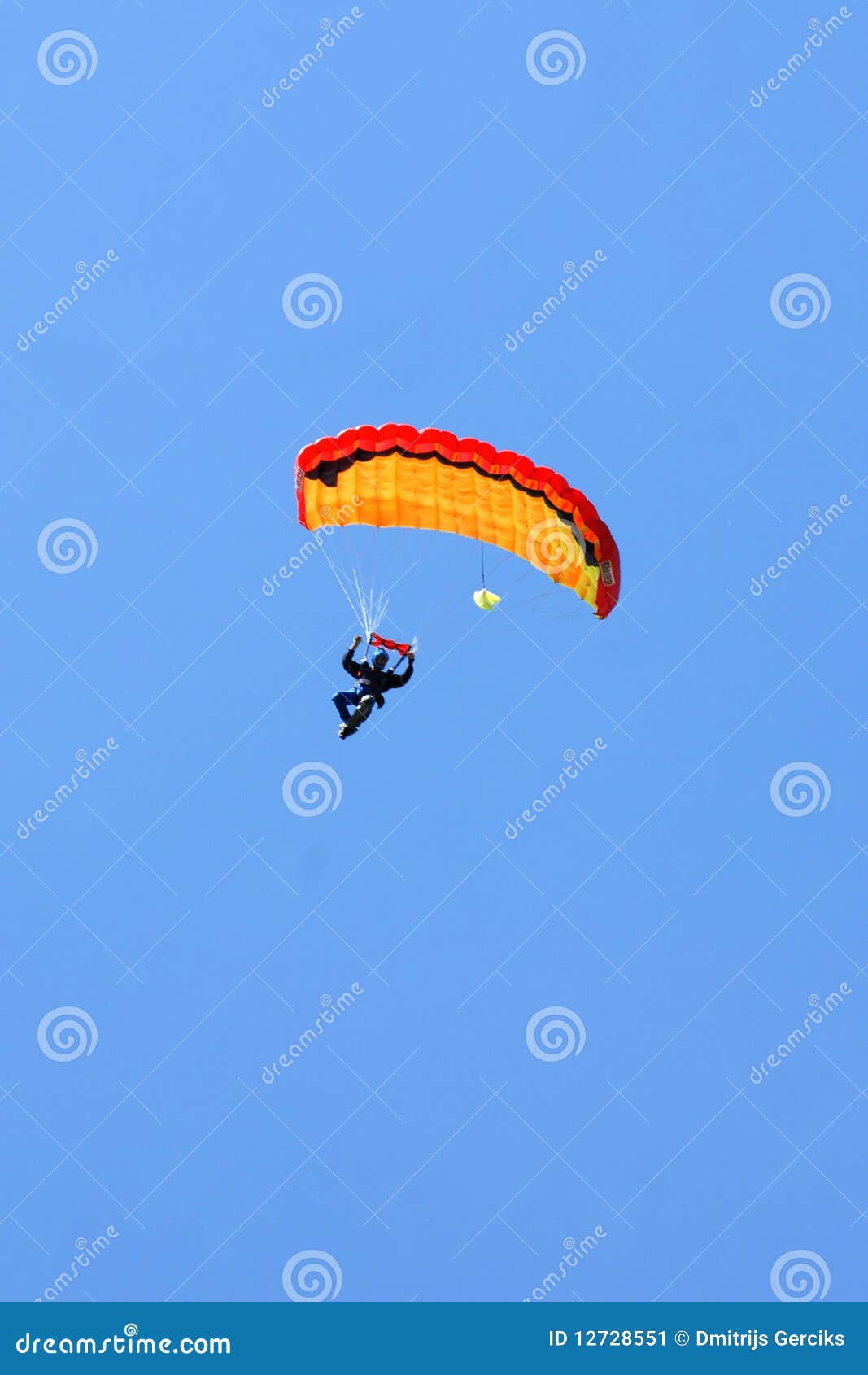 extreme sports. parachuting