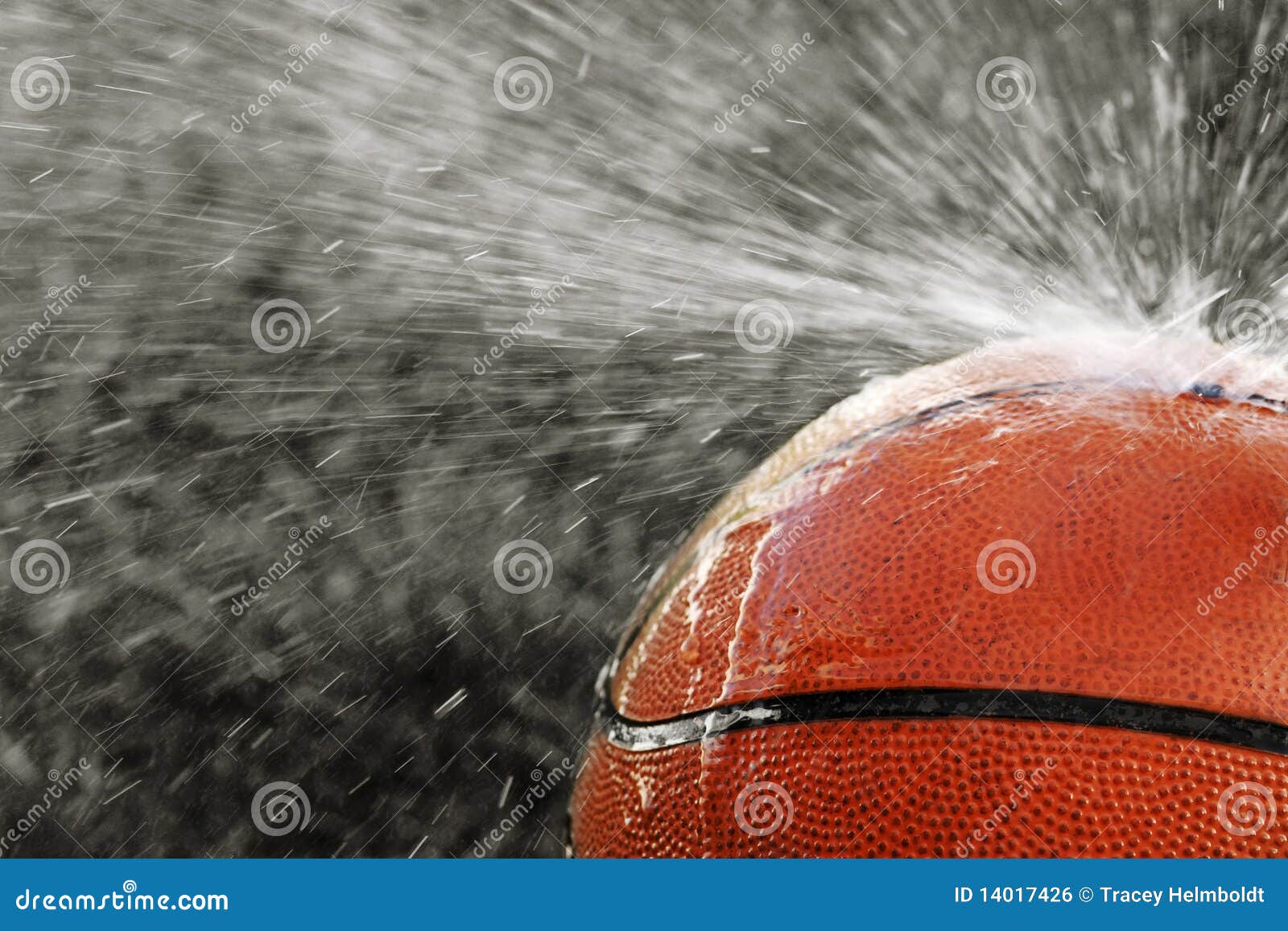Extreme Spray Basketball stock photo. Image of water 14017426