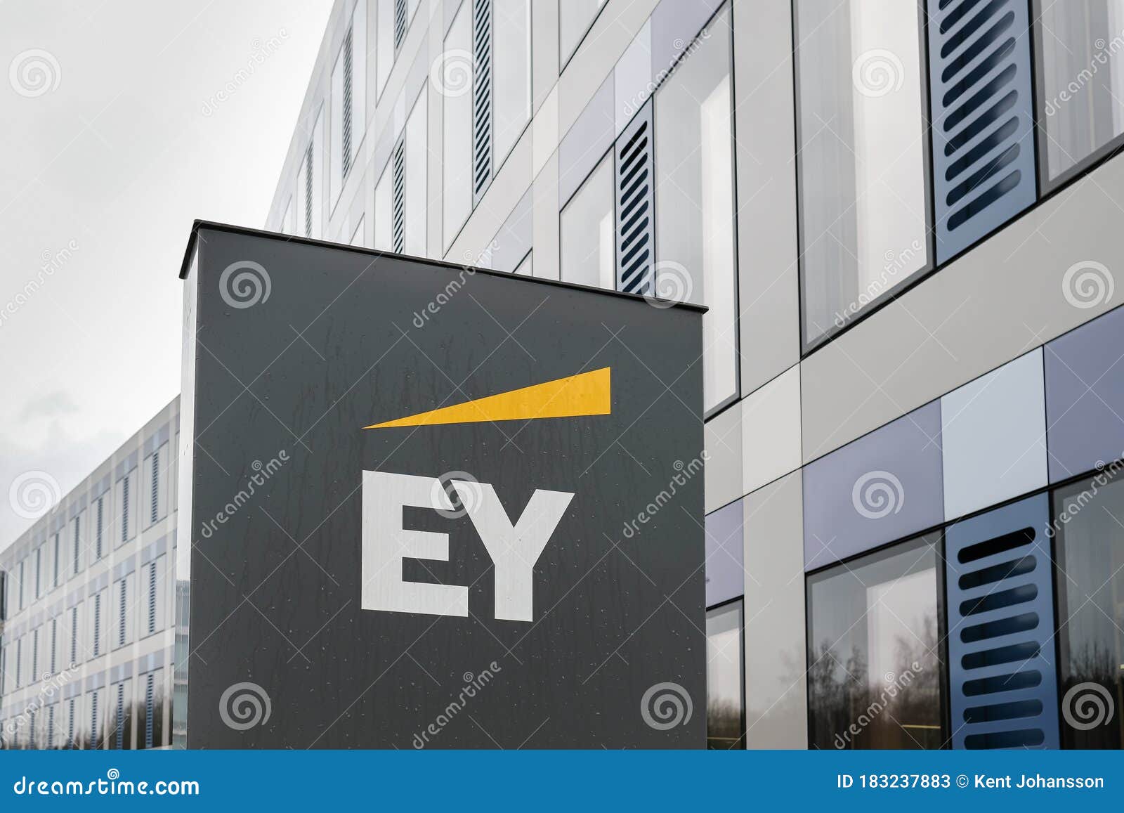 EY Logo and Sign. Landscape Editorial Stock Photo Image of accounting