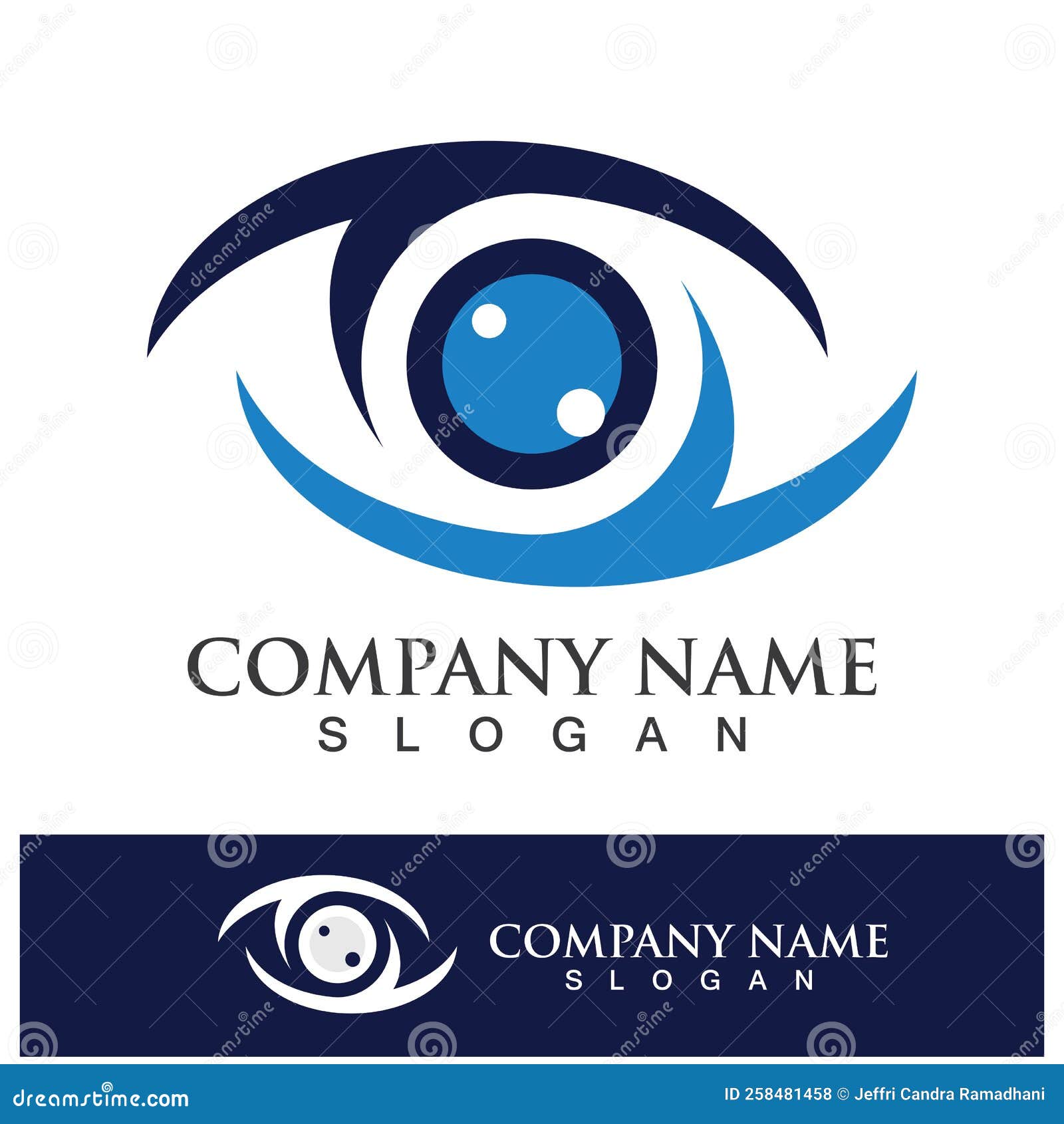 Eye Care Vector Logo Design Stock Vector Illustration of graphic