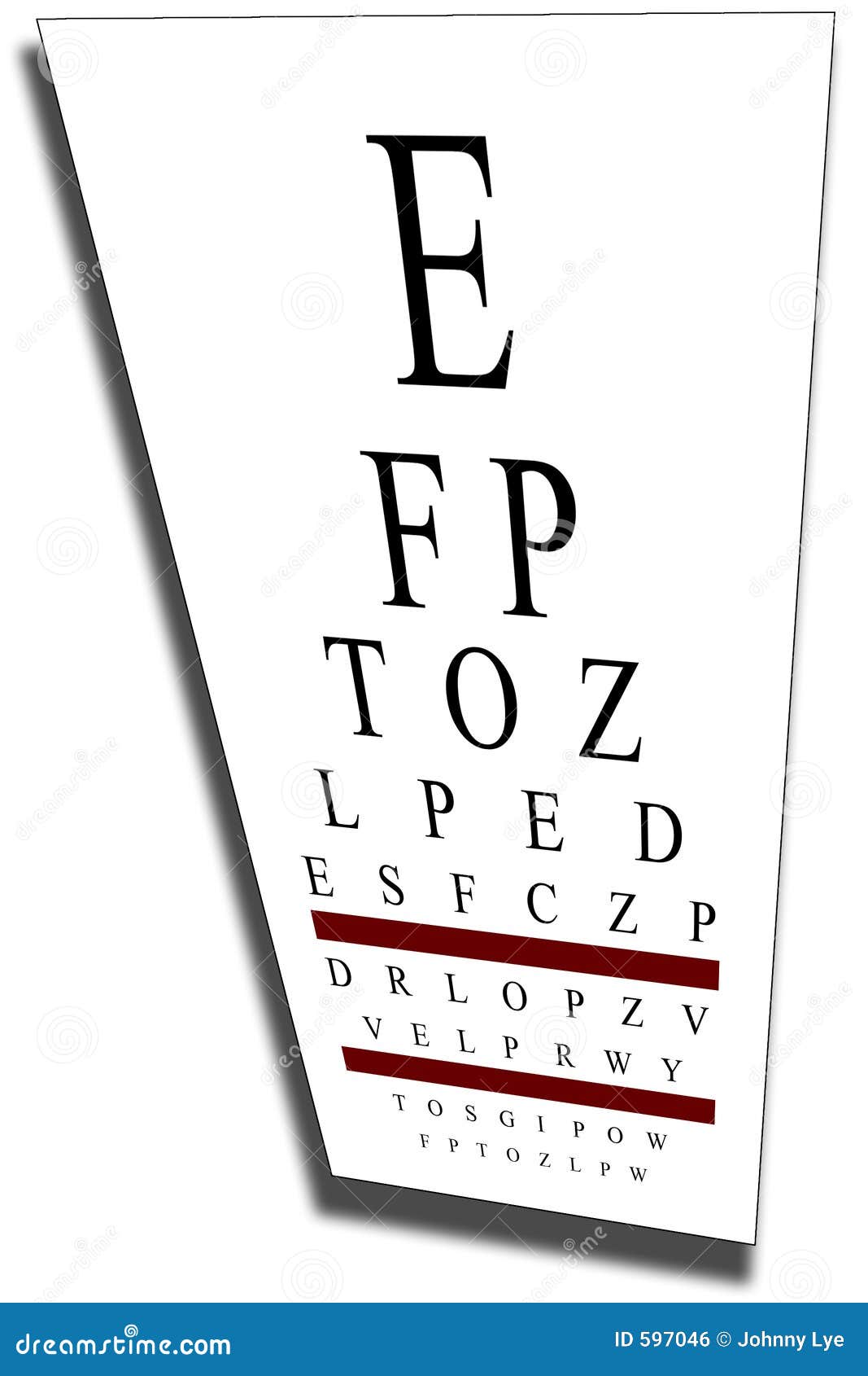 Computer Eye Chart