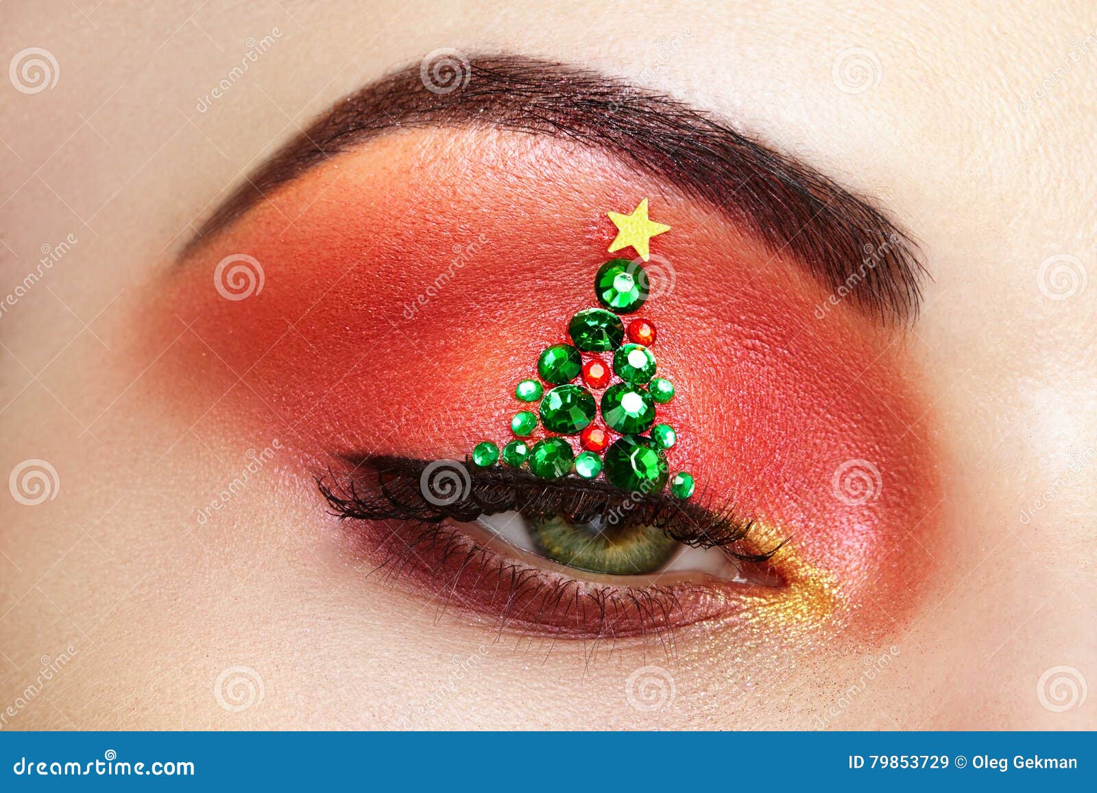 eye girl makeover christmas tree