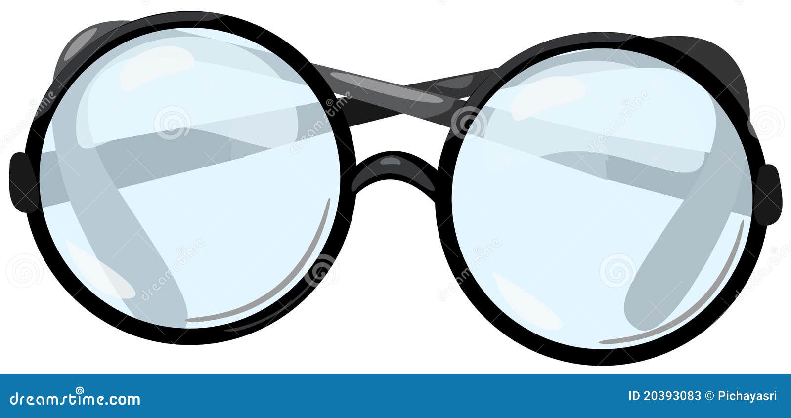 Eye glasses stock vector. Illustration of read, protection 20393083