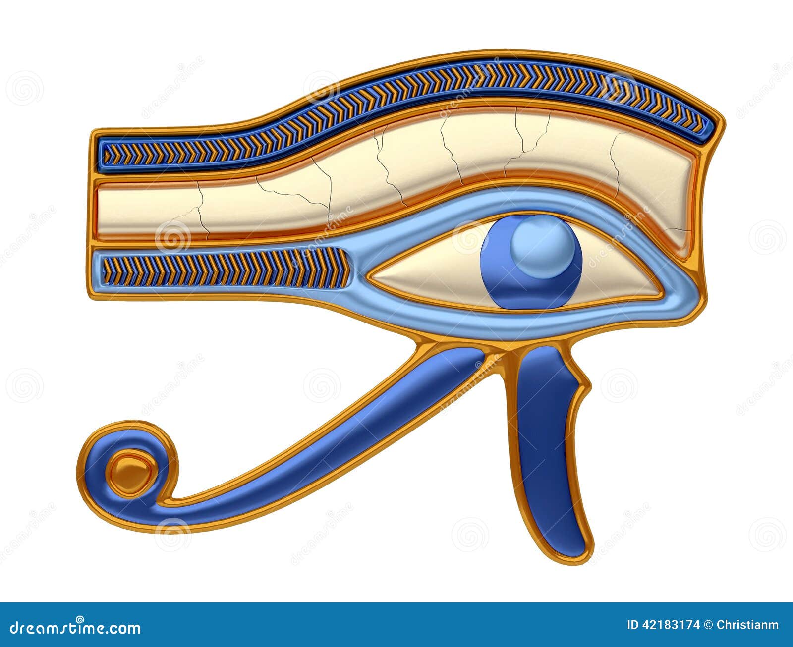 Eye Of Horus Stock Illustration Illustration Of Isolated