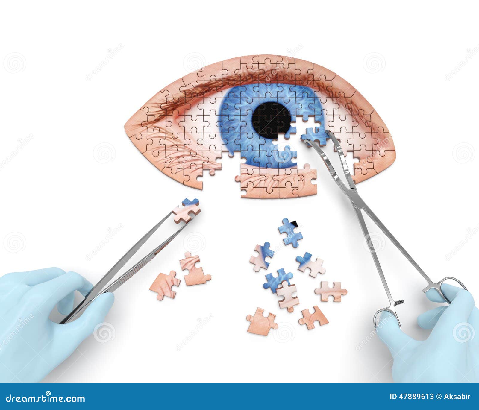 Eye operation stock illustration. Illustration of procedure 47889613