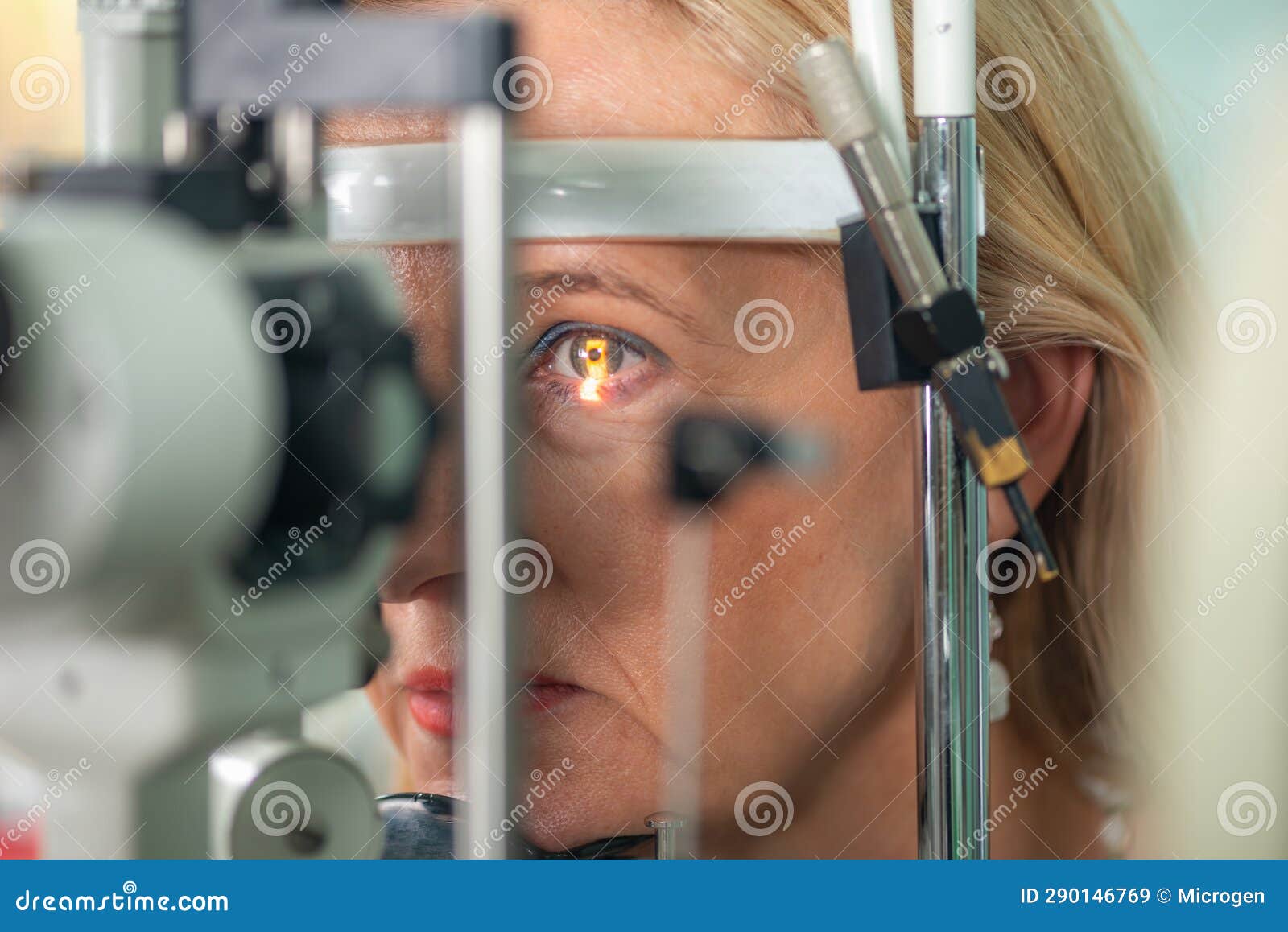 Eye Pressure Test & Tonometry Stock Image Image of care, instrument