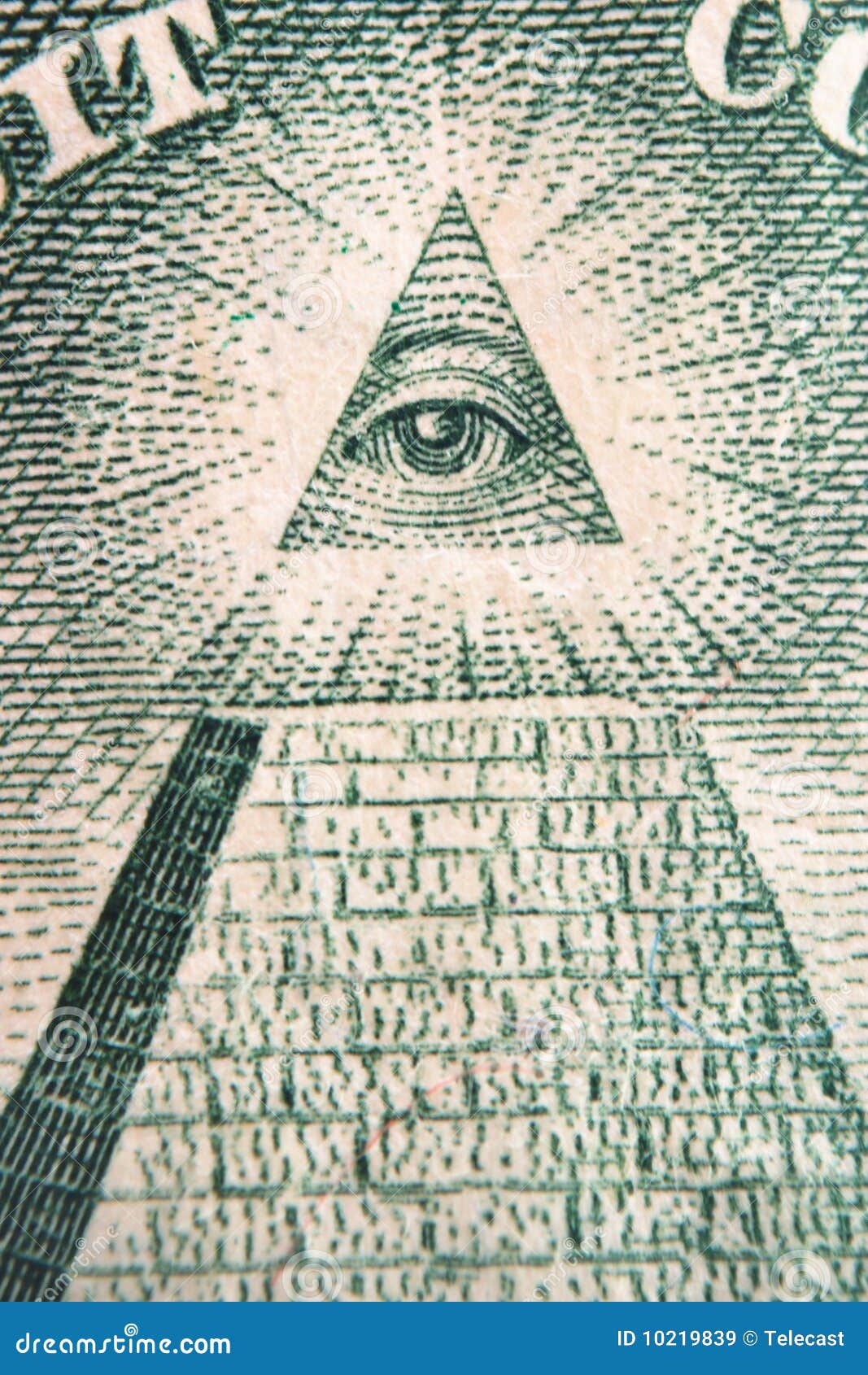 Eye Of The Pyramid Royalty Free Stock Images - Image: 10219839