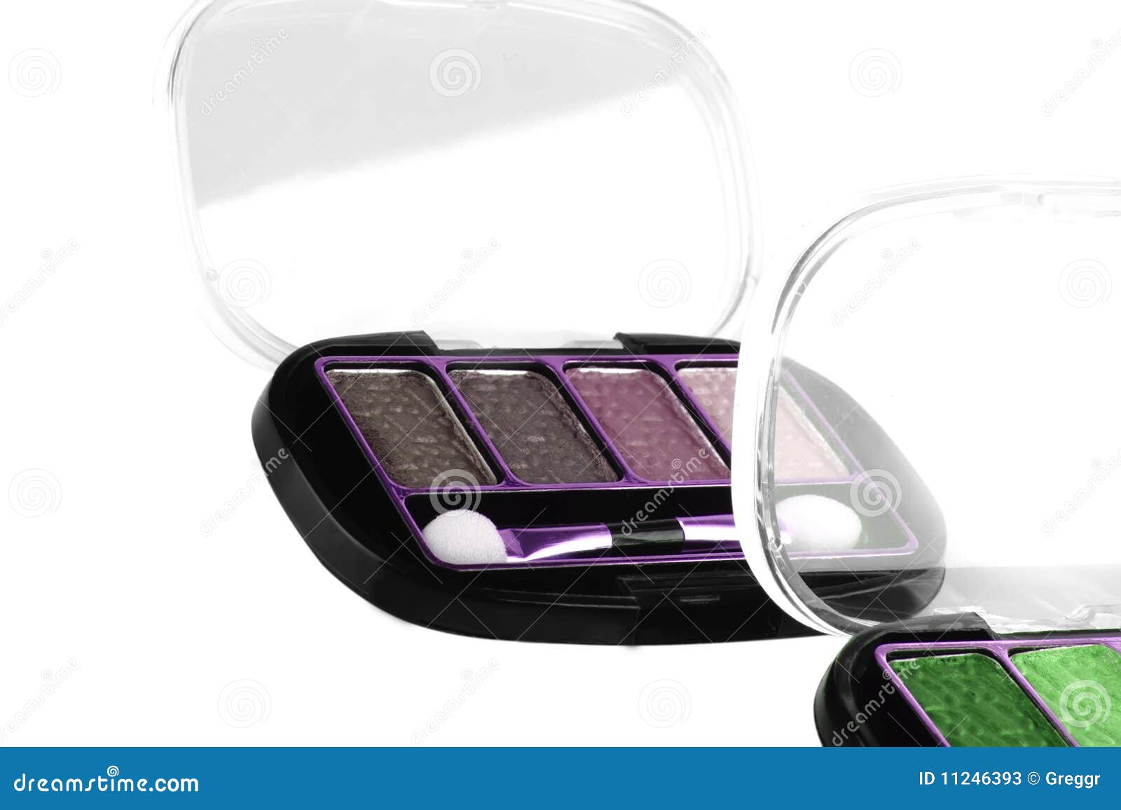 Eye shadow kit stock image. Image of blue, detail, package 11246393