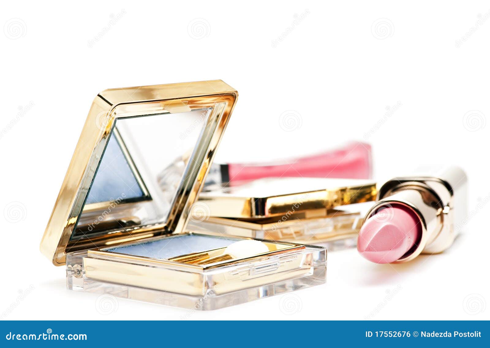 Eye Shadow, Lipstick Ang Lip Gloss Stock Photo Image of beauticraft