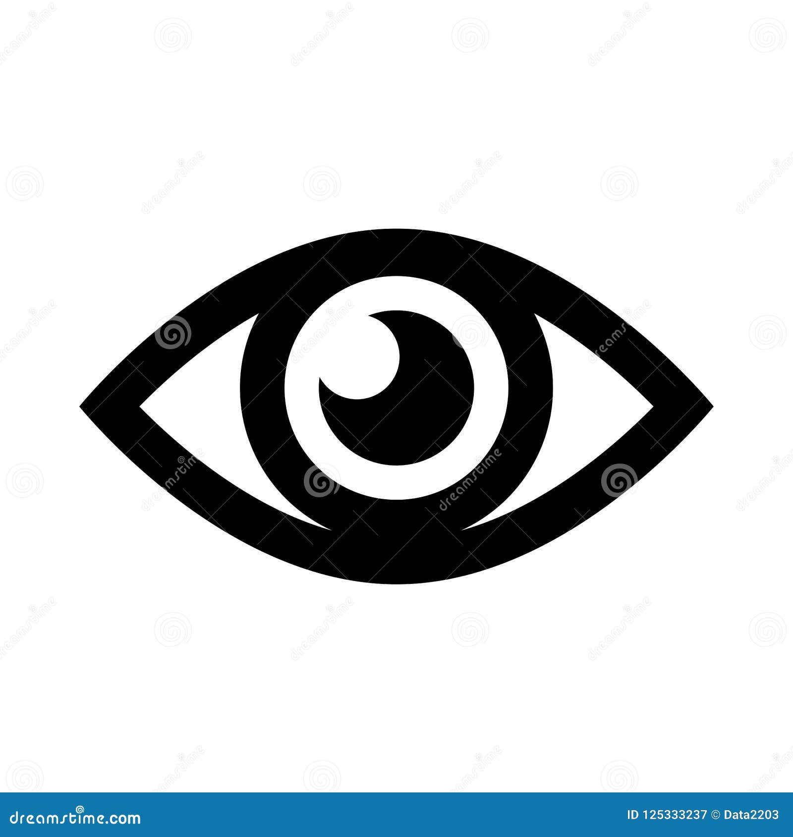 eye simple icon