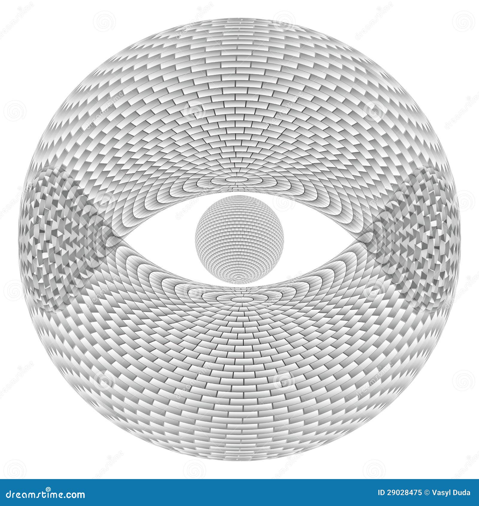 Eye Sphere stock vector. Illustration of color, environment 29028475