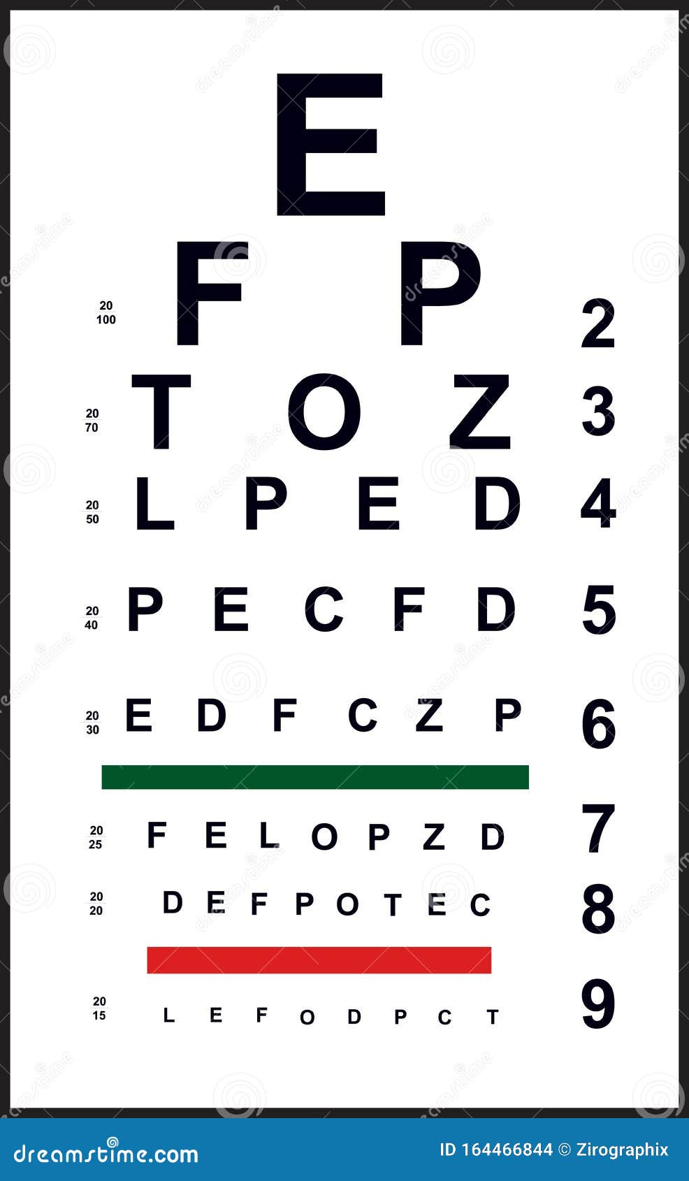 Eye Chart Vector Art, Icons, and Graphics for Free Download