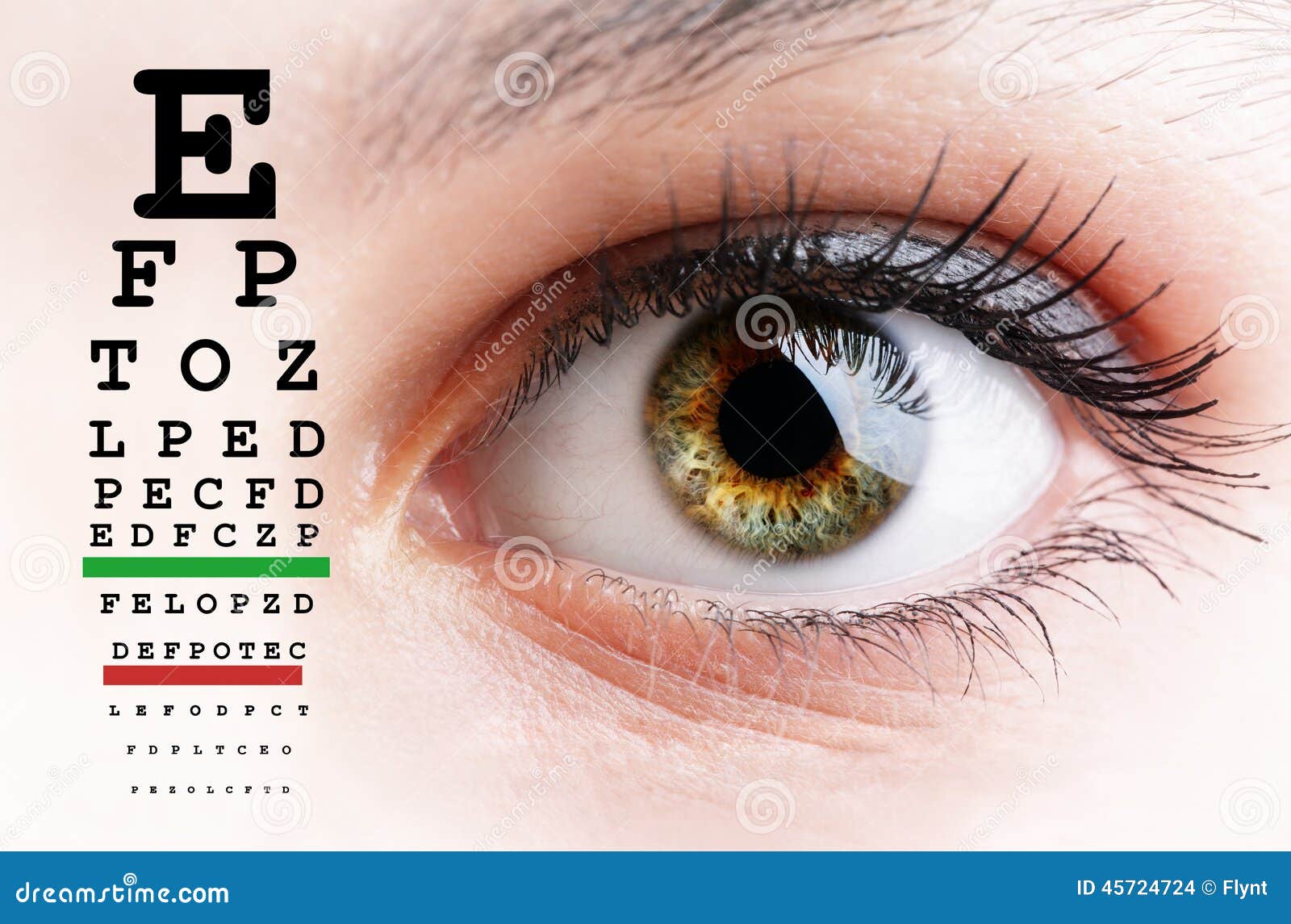 Driver S License Eye Exam Chart