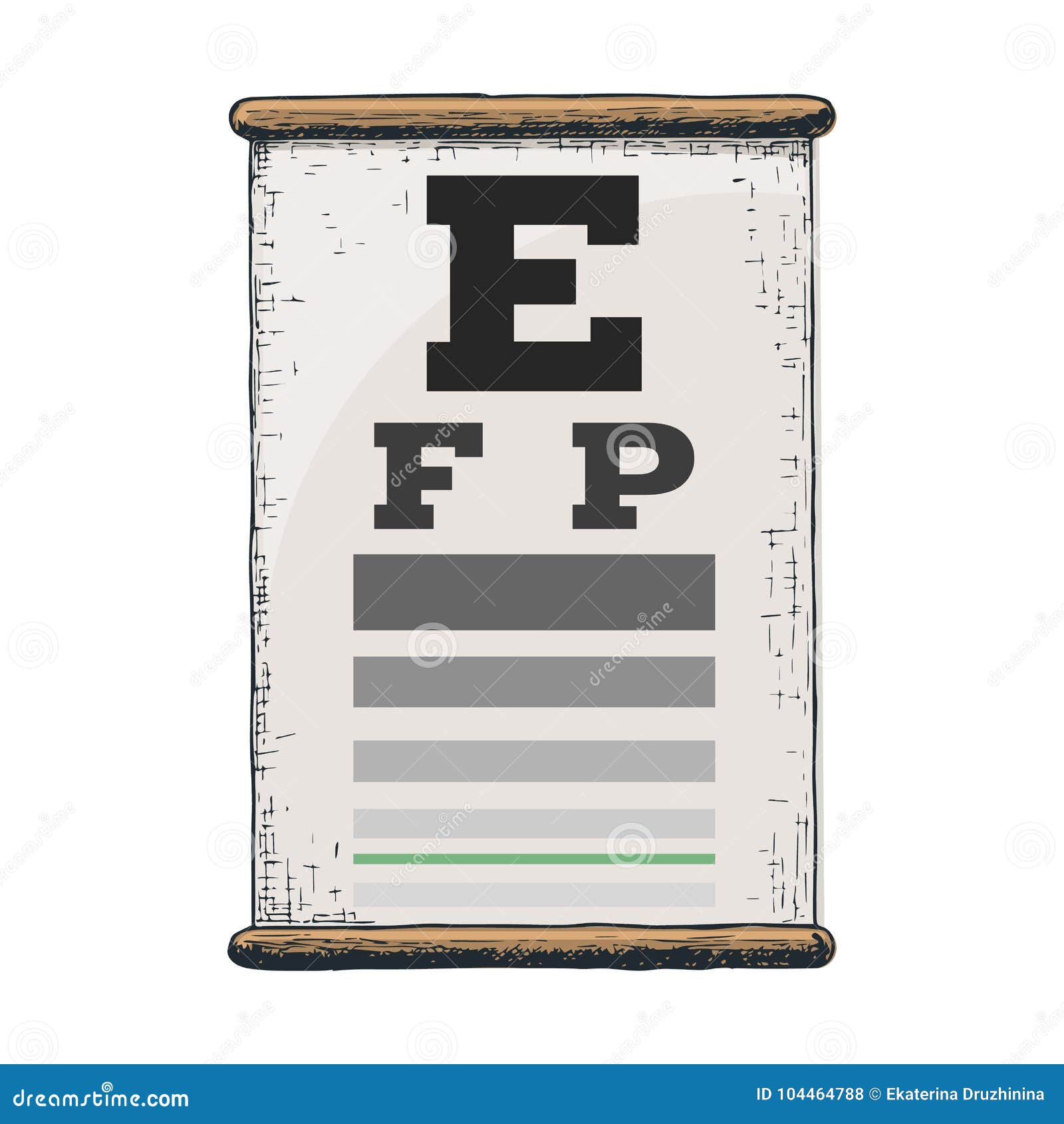 Checking Vision With Snellen Chart