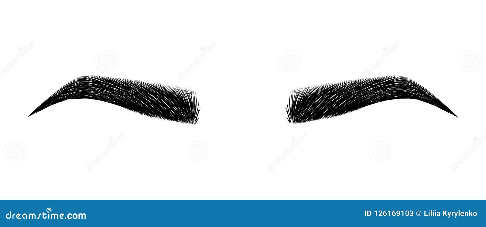 eyebrow perfectly d. permanent make-up and tattooing. cosmetic for eyebrows.