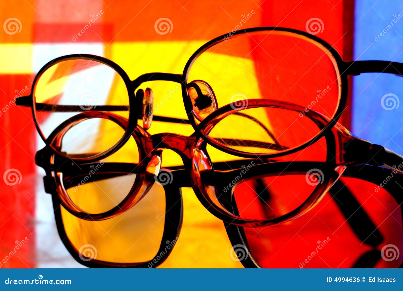 Eyeglass Stack Abstract stock photo. Image of cubes, stack 4994636