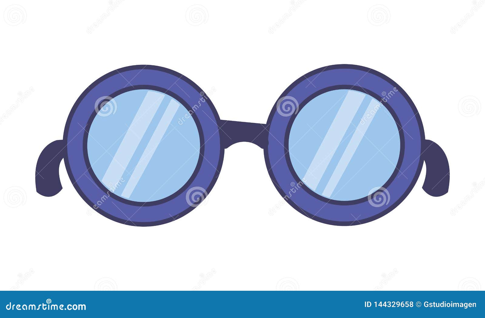 Eyeglasses accessory icon stock vector. Illustration of graphic 144329658